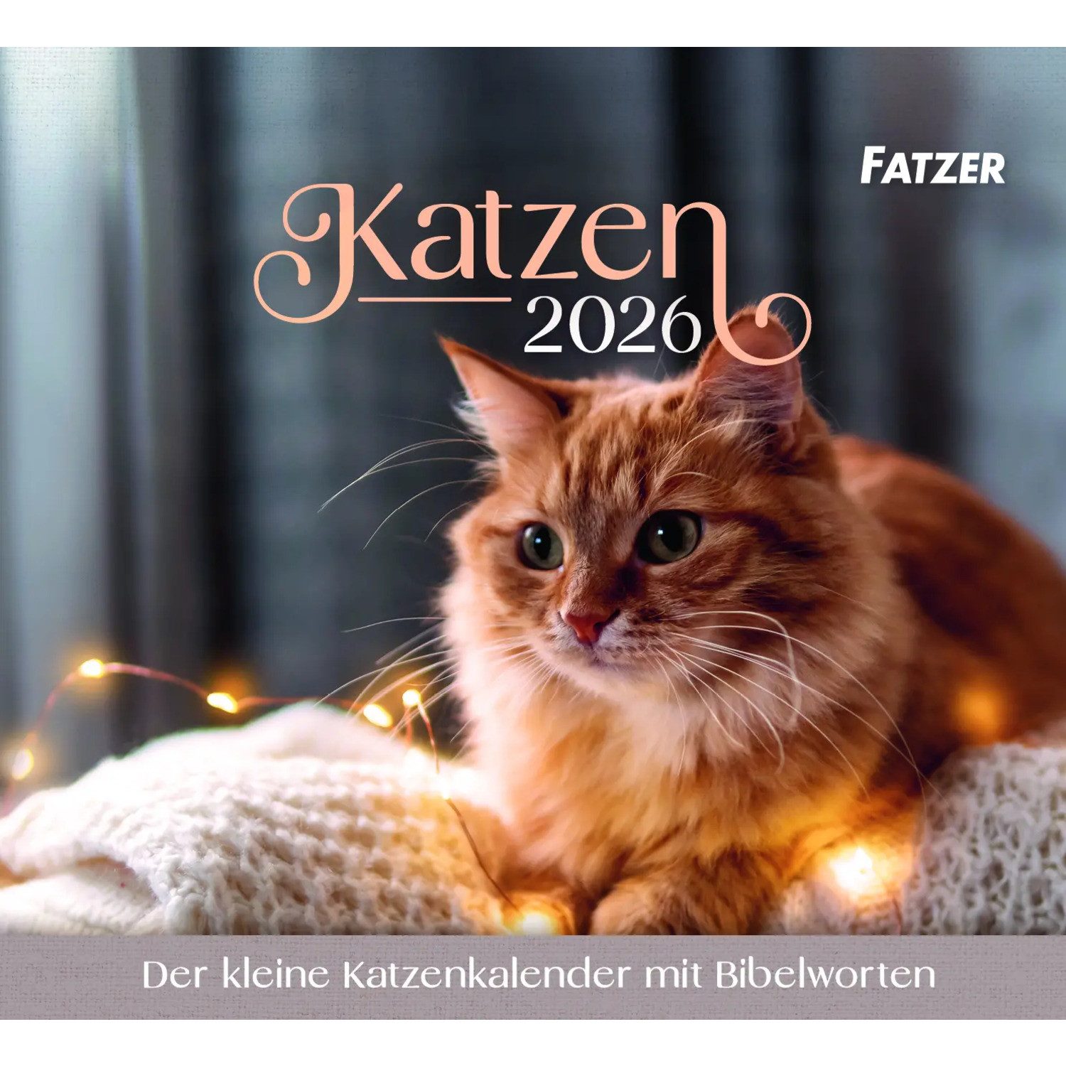 Tischkalender Katzen 2026