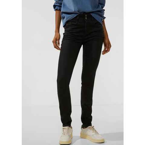 STREET ONE Slim-fit-Jeans im 5-Pocket-Stil