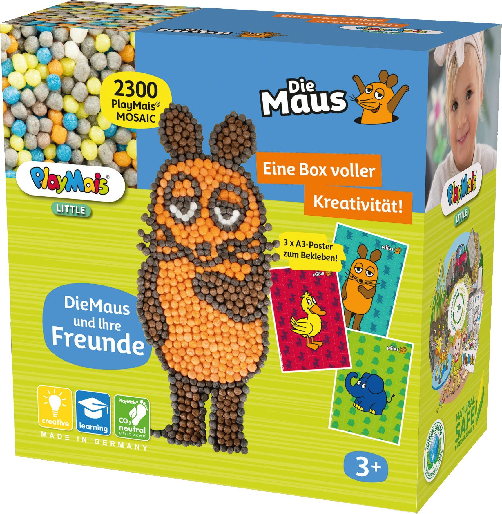 PlayMais Kreativset Little Die Maus, 2300 Stück