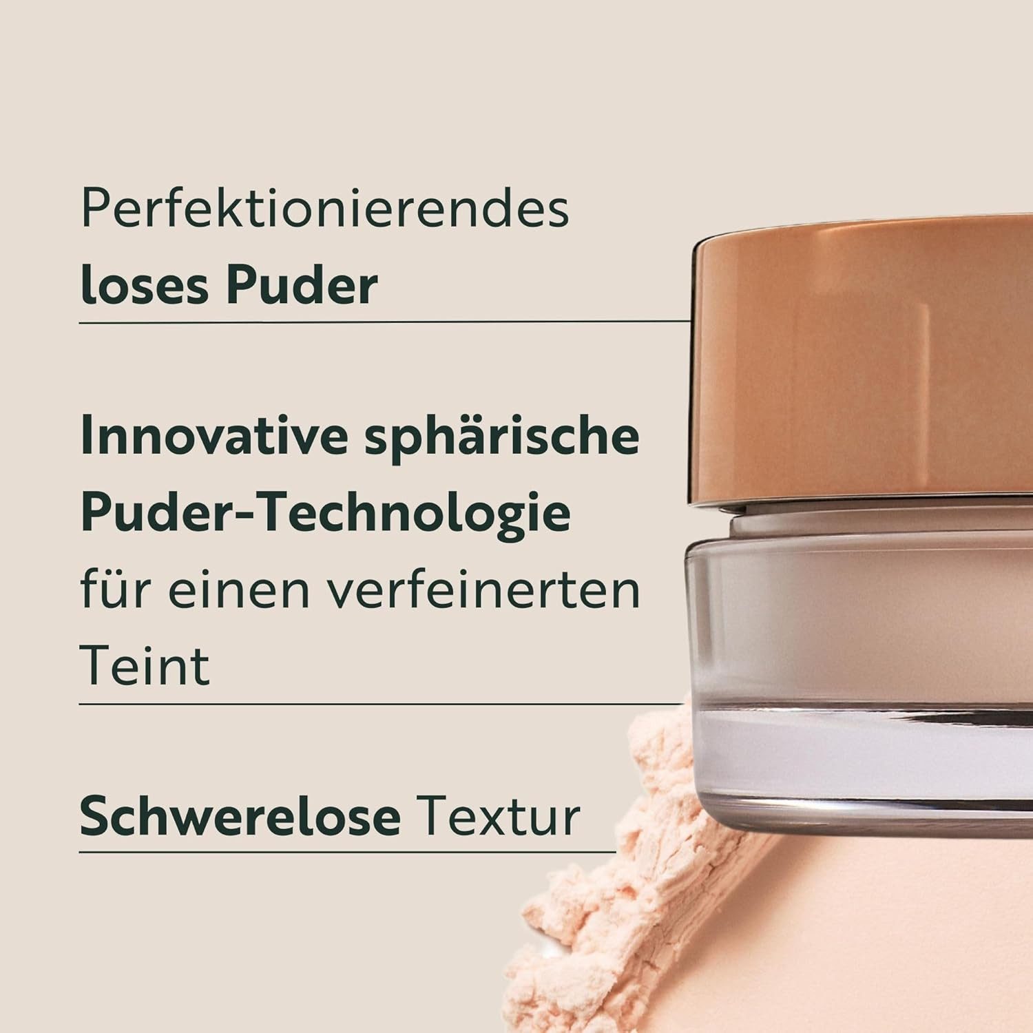 asambeauty Puder Magic Finish Setting Powder Final Touch Bare, 1-tlg.