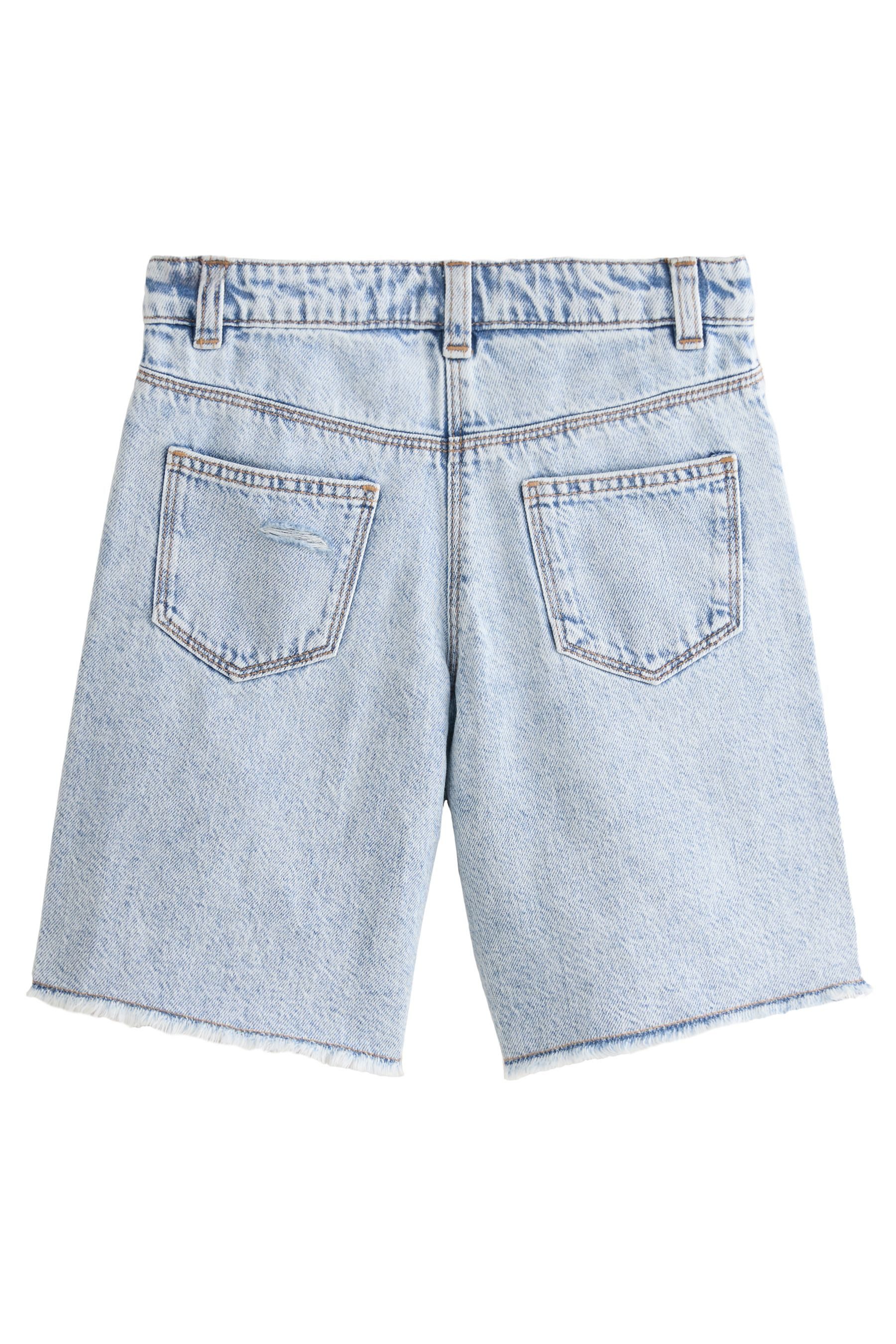 Next Shorts Denim-Shorts in Used-Optik aus günstig online kaufen