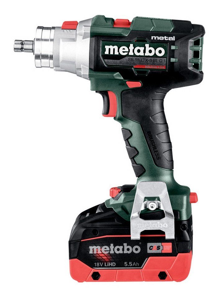 metabo Akku-Schlagbohrschrauber SB 18 LTX-3 I, in V, L Ohne BL metaBox Metal 145 Akku 18 Q