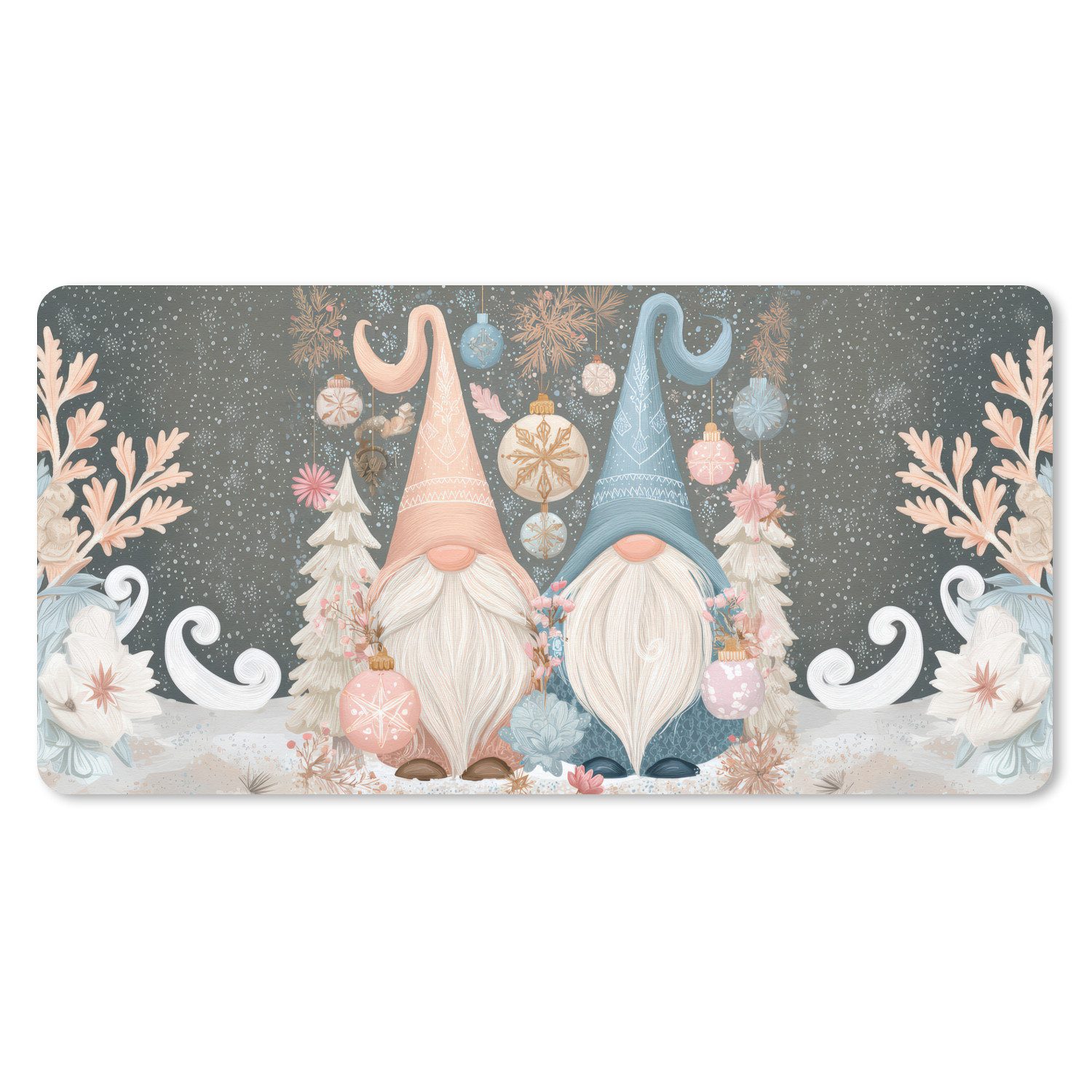 MuchoWow Mauspad (1-St), Mousepad mit Rutschfester Unterseite, Mausunterlage, Gaming, 60x30 cm