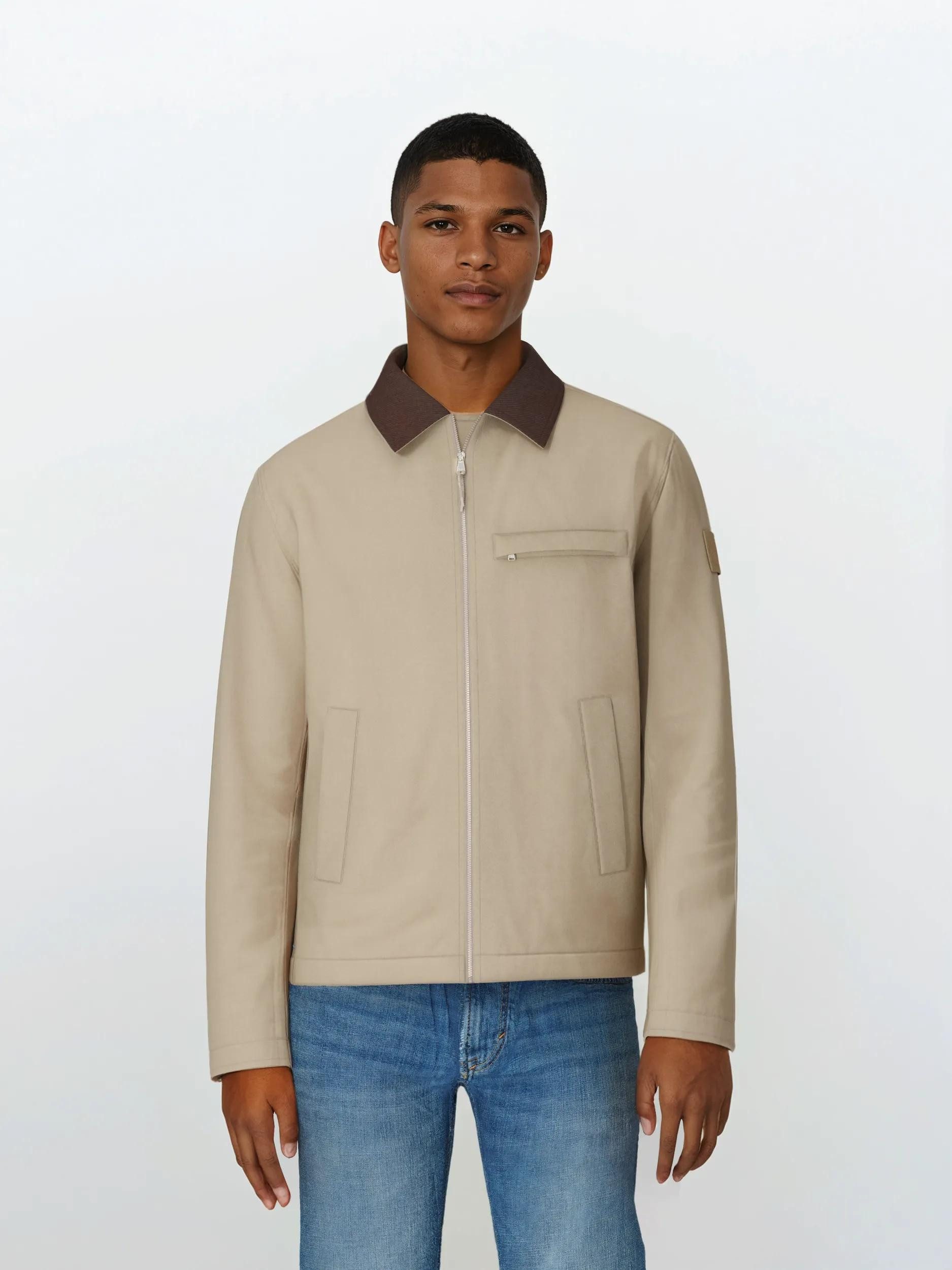 Joop Jeans Sommerjacke Matok Regular fit mit Umlegekragen