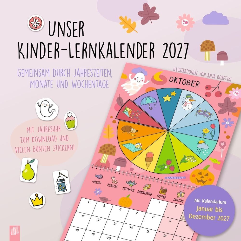 Wandkalender Unser Kinder-Lernkalender 2027