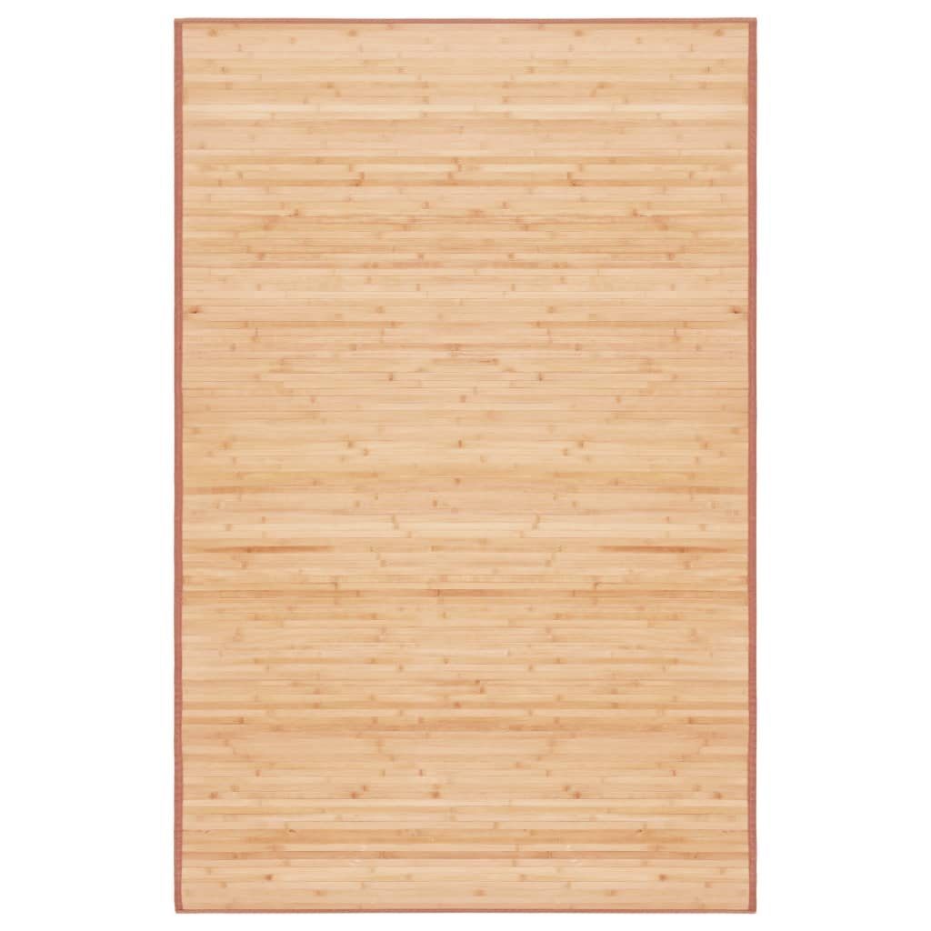 furnicato Teppich Bambus 100x160 cm Braun, 100 x 160 cm günstig online kaufen