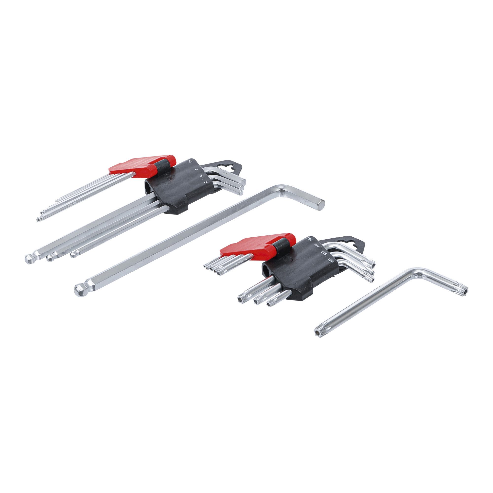 BGS Schraubendreher BGS Do it yourself Winkelschlüssel-Satz lang T-Profil (für TX) T10 - T