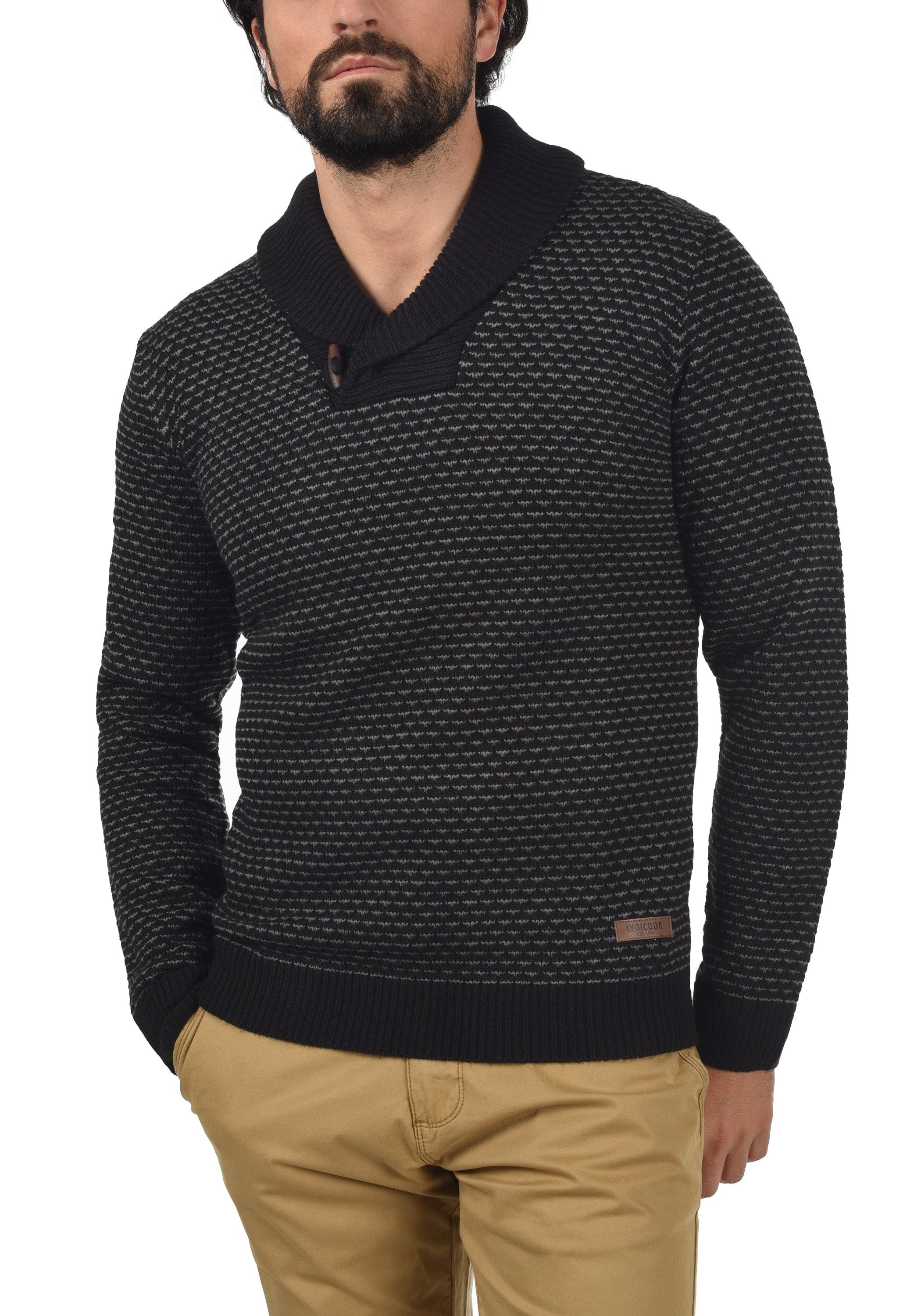 Indicode Strickpullover IDCopent Strickpulli aus Grobstrick günstig online kaufen