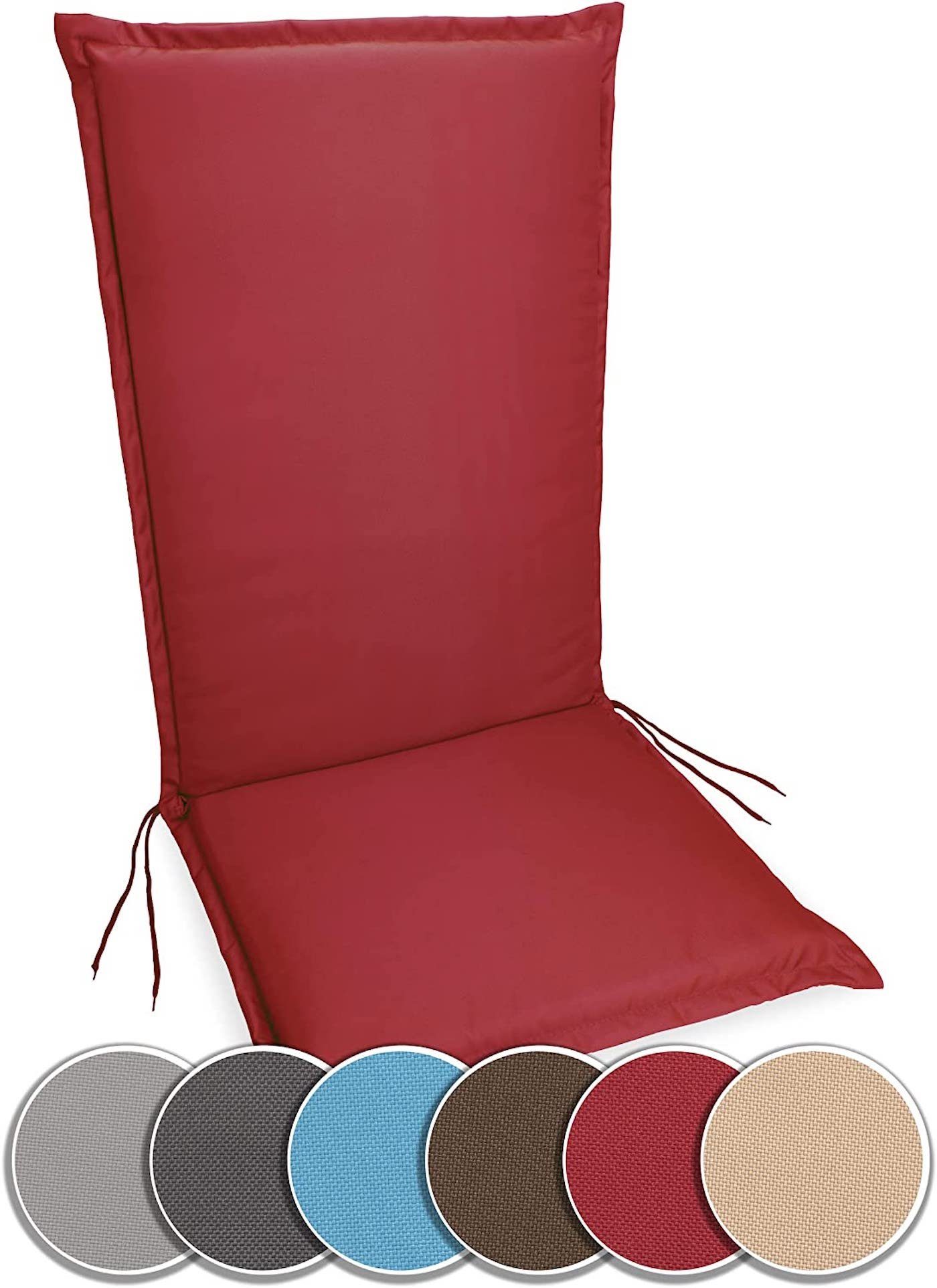 sunnypillow Liegenauflage Polsterauflagen Gartenstuhlauflage 120 x günstig online kaufen