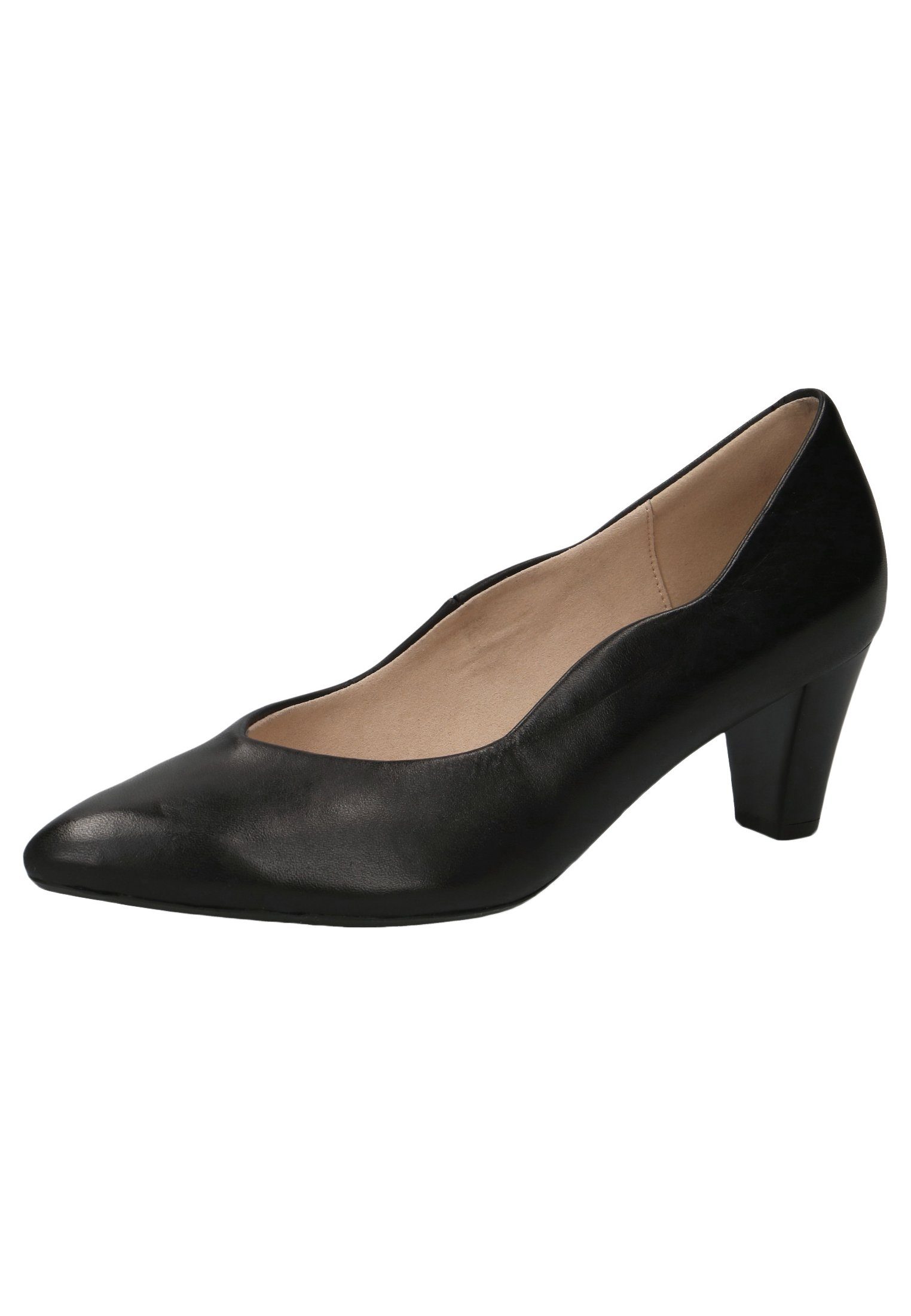 Caprice 9-22400-20 020 Black Nappa Pumps