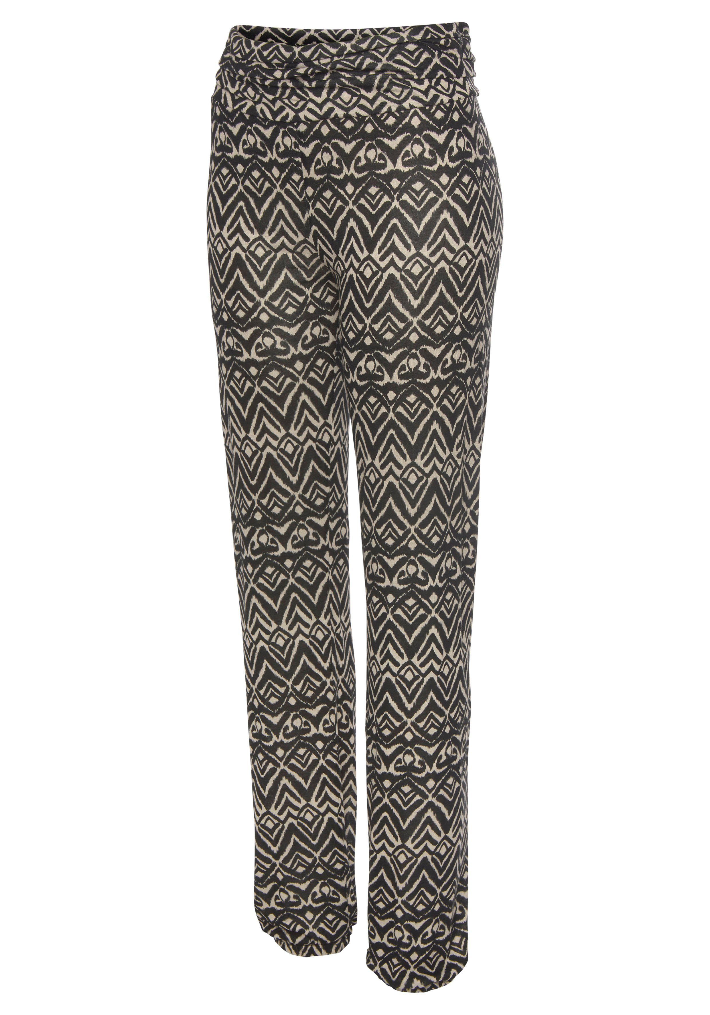 Buffalo Haremshose mit gerafftem Umschlagbund