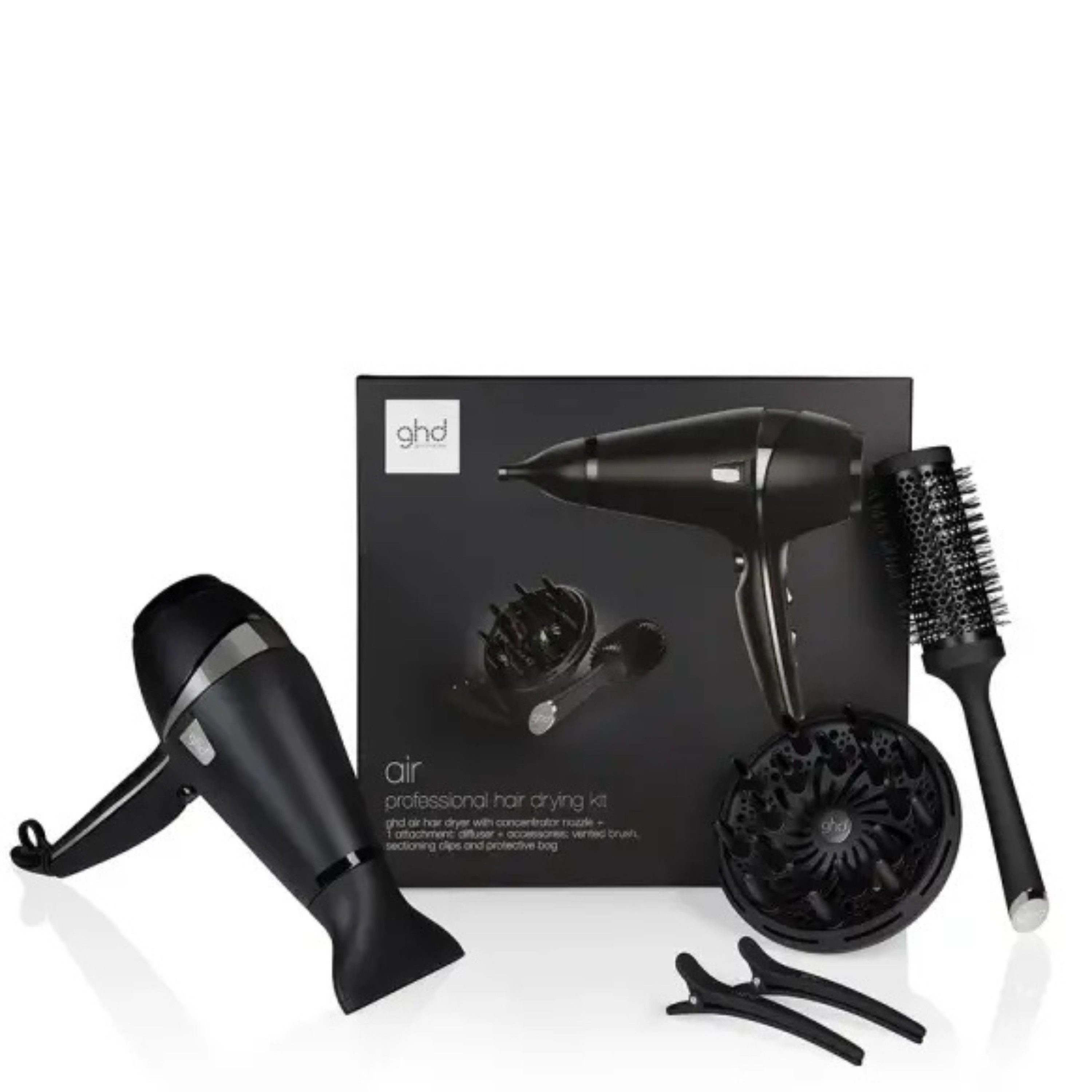 GHD Haartrockner Air Hair Drying Kit, Professionelles Föhn-Set für schnelles und schonendes Haarstyling