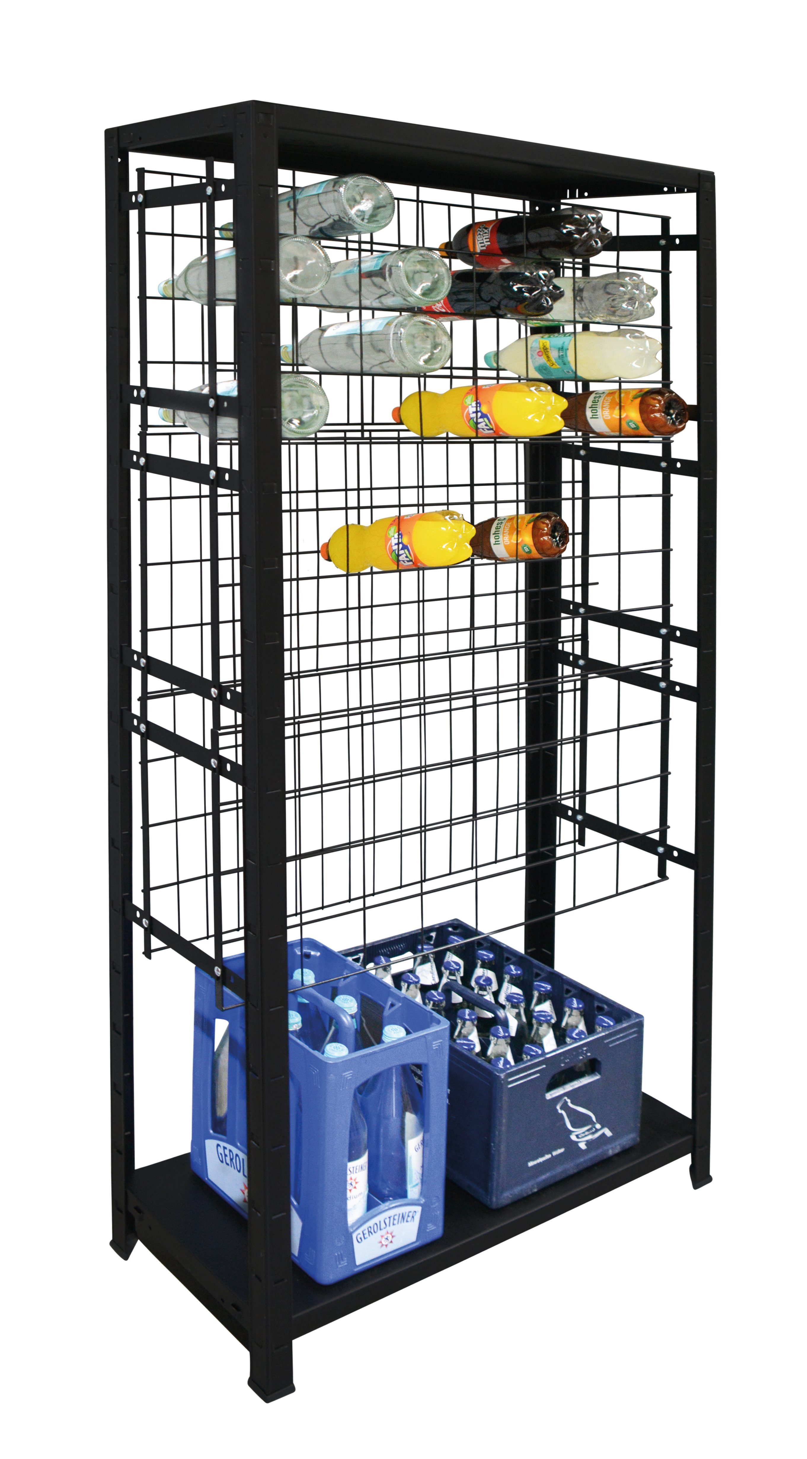 SCHULTE Regalwelt Weinregal für bis zu 96 Flaschen, 180x80x35 cm (HxBxT), s günstig online kaufen