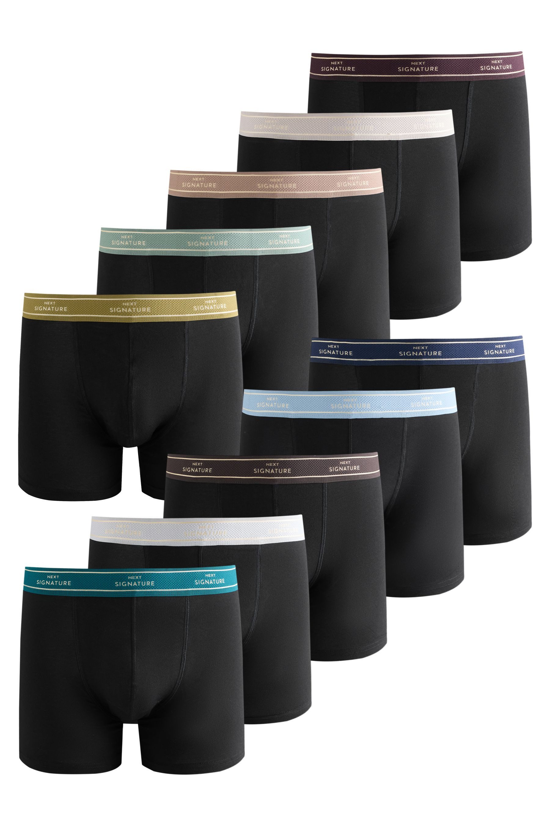 Next Boxershorts Signature Boxershorts, 10er-Pack (10-St)
