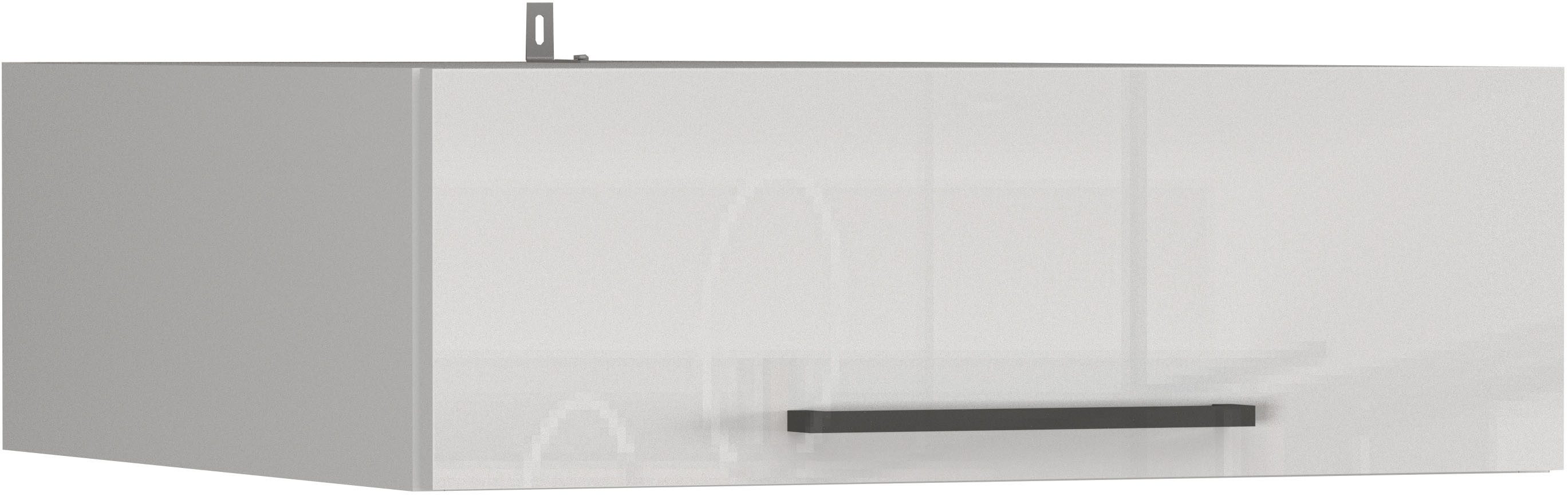 KOCHSTATION Aufsatzschrank Luna, Hängeschrank, Küchenhängeschrank, Made in Italy B/T/H: 60×60×20 cm, zusätzlicher Stauraum über der Arbeitsfläche