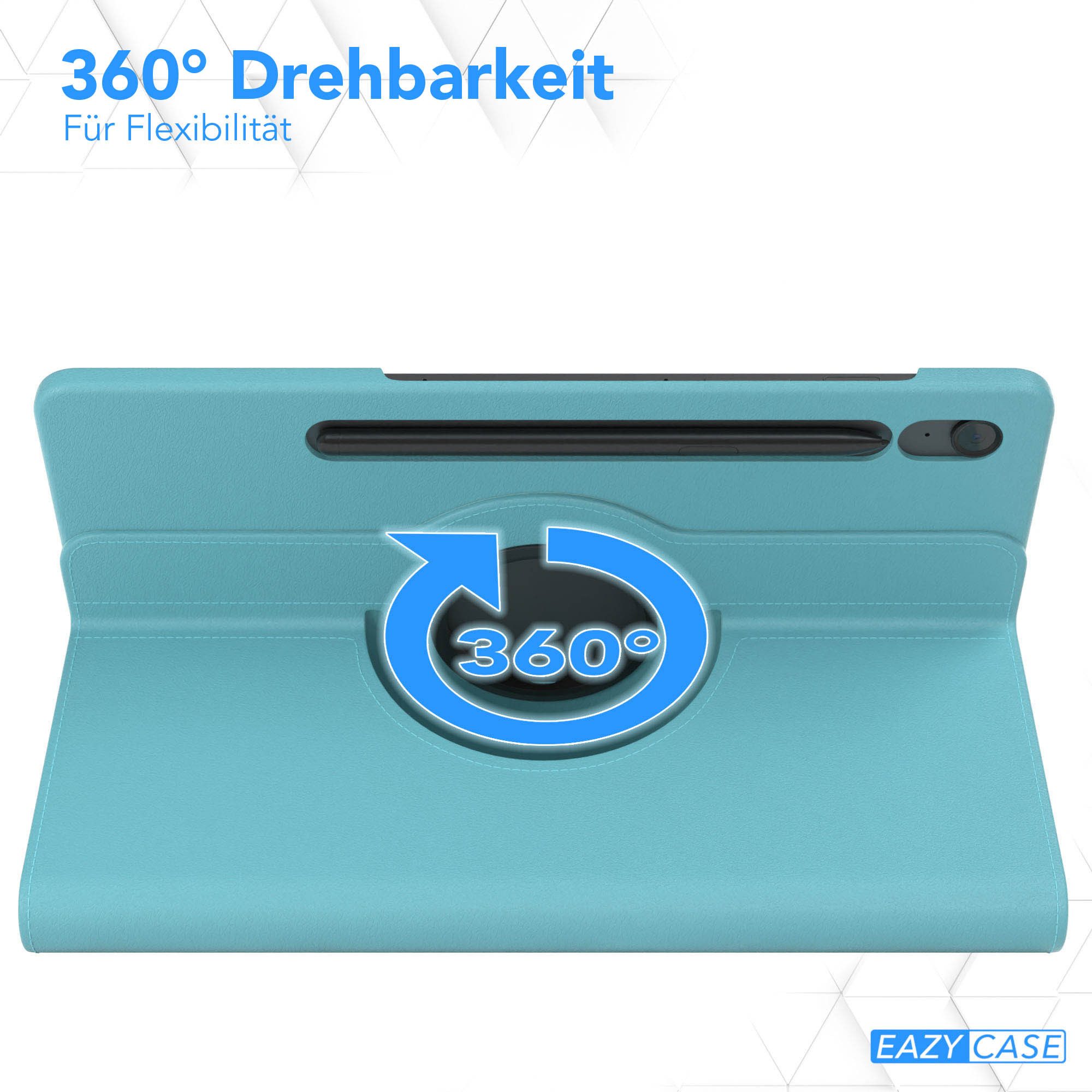 EAZY CASE Tablet-Hülle Rotationcase für Samsung Galaxy Tab S10 Lite 10,9 Zoll, Schutzasche für Tablets Flipcase Hülle Kratzschutz Displayschutz Blau – Bild 3 von 5