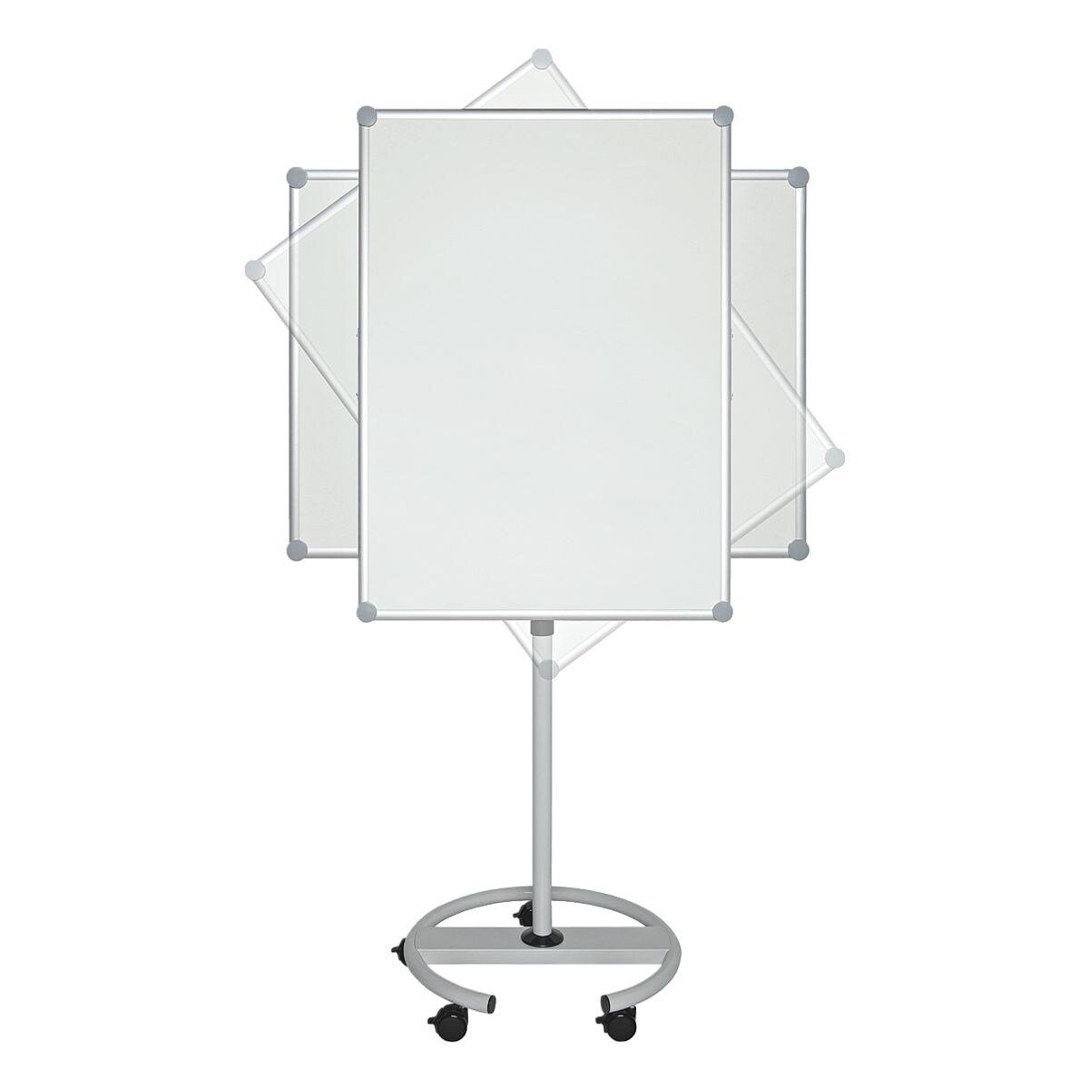 MAUL Magnettafel Maulsolid flip2use 6370884, Flipchart/ Projektionstafel, um 90 Grad drehbar