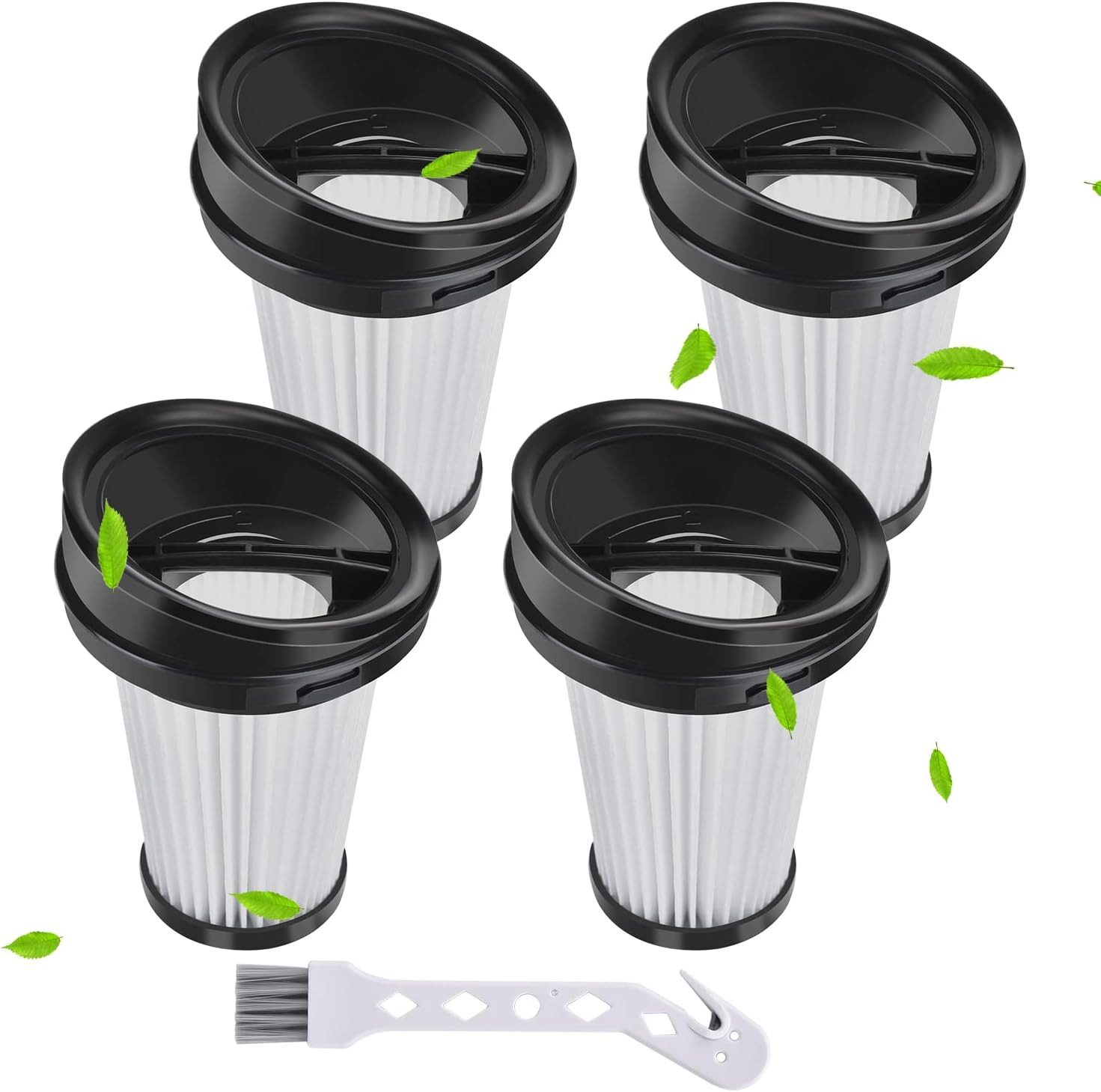 FELIXLEO Saugroboter Zubehör-Set filter für grundig vch9629 vch9630 vch9631 vch9632handstaubsauger, (5-tlg)