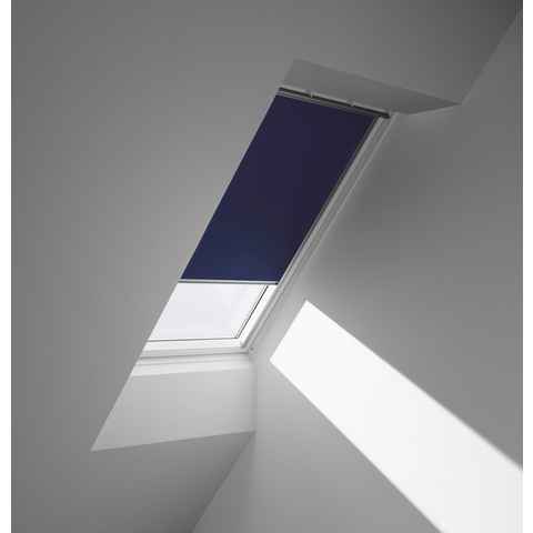Dachfensterrollo DKL, VELUX, abdunkelnd, VELUX »Pick & Click!«, in verschiedenen Größen, dunkelblau