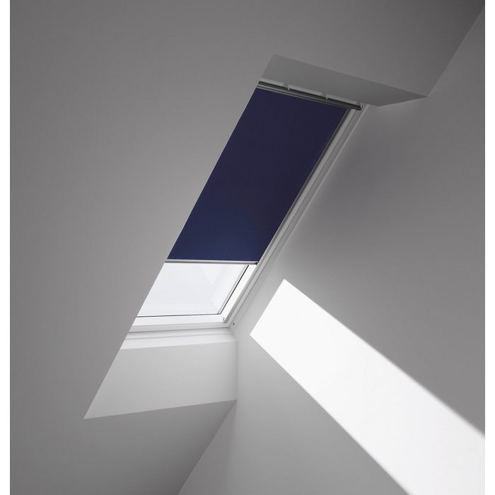 Dachfensterrollo DKL VELUX abdunkelnd VELUX »Pick & Click!« in verschiedenen Größen dunkelblau
