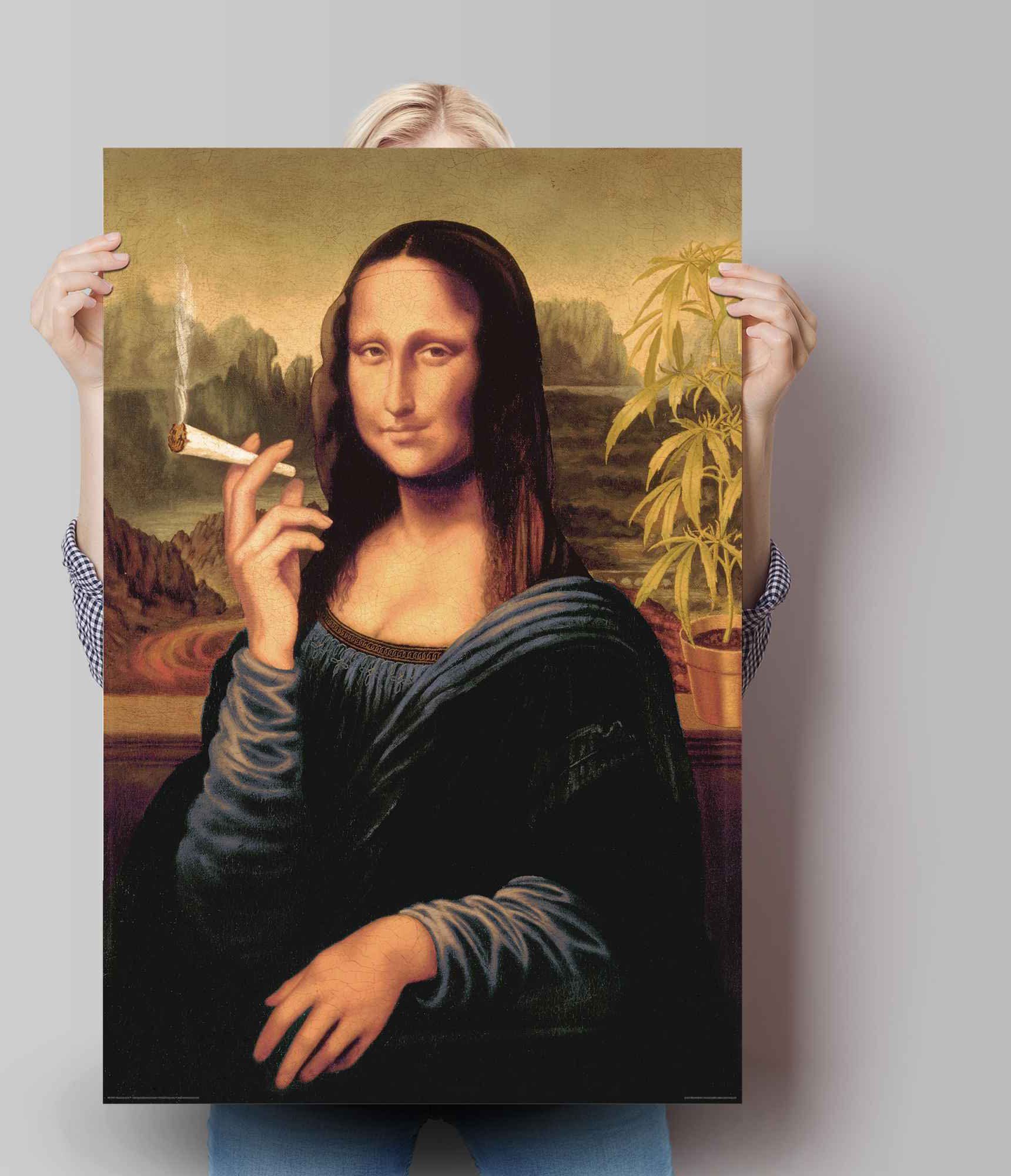 Reinders! Poster Poster Mona Lisa joint, günstig online kaufen