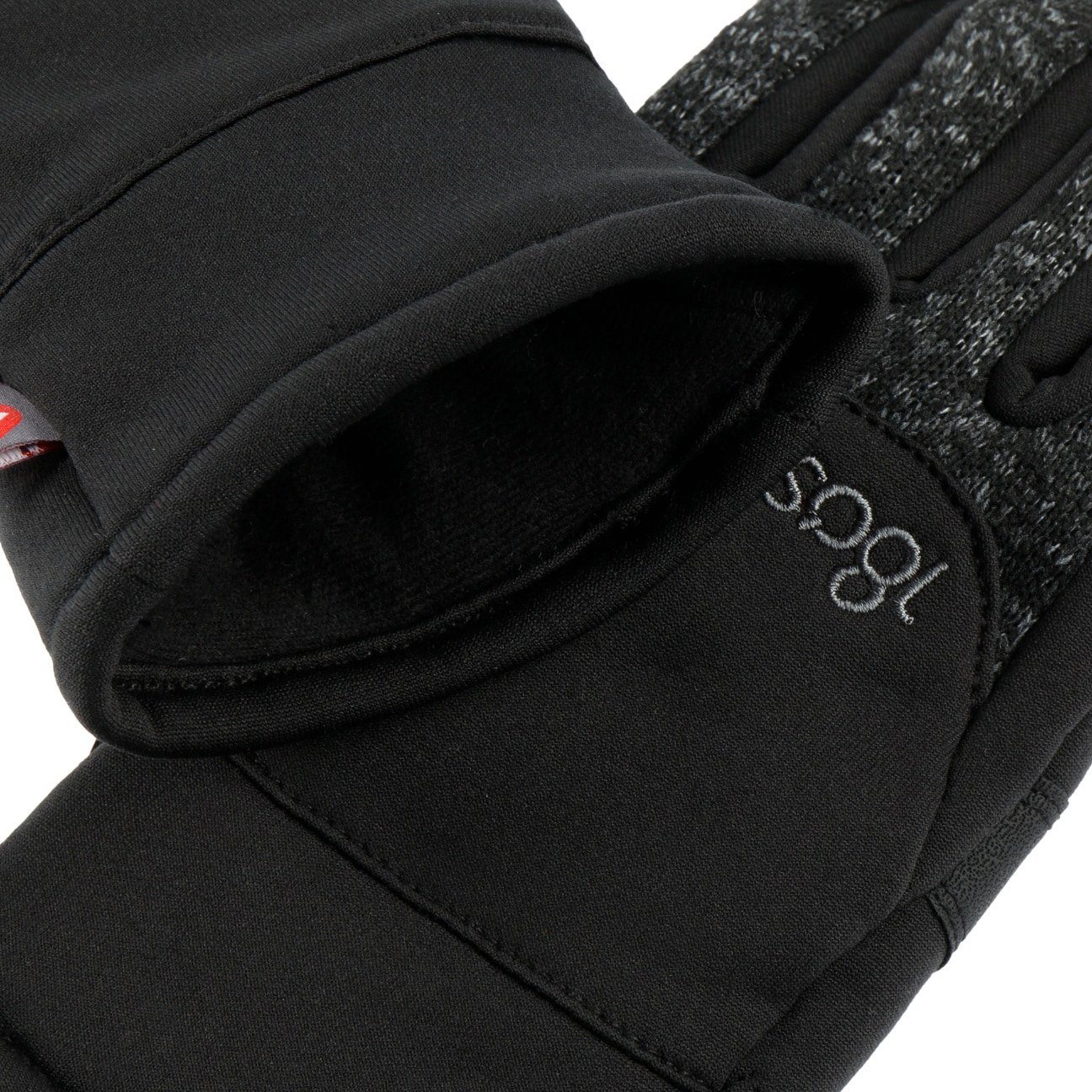 180s Fleecehandschuhe (1-St) Fingerhandschuhe mit Futter