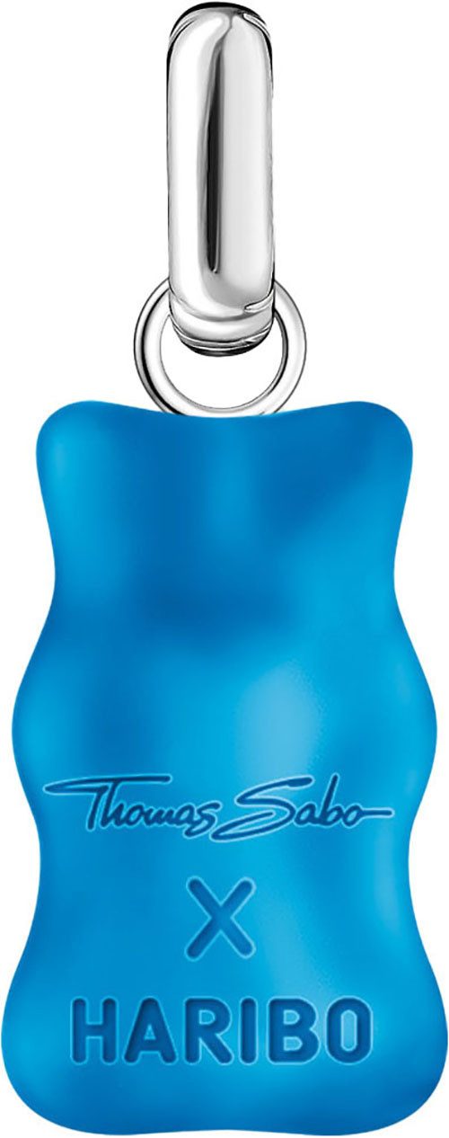 THOMAS SABO Kettenanhänger THOMAS SABO x HARIBO Schmuck: Großer Anhänger Goldbär, mit Kristallglas, Zirkonia (synth)