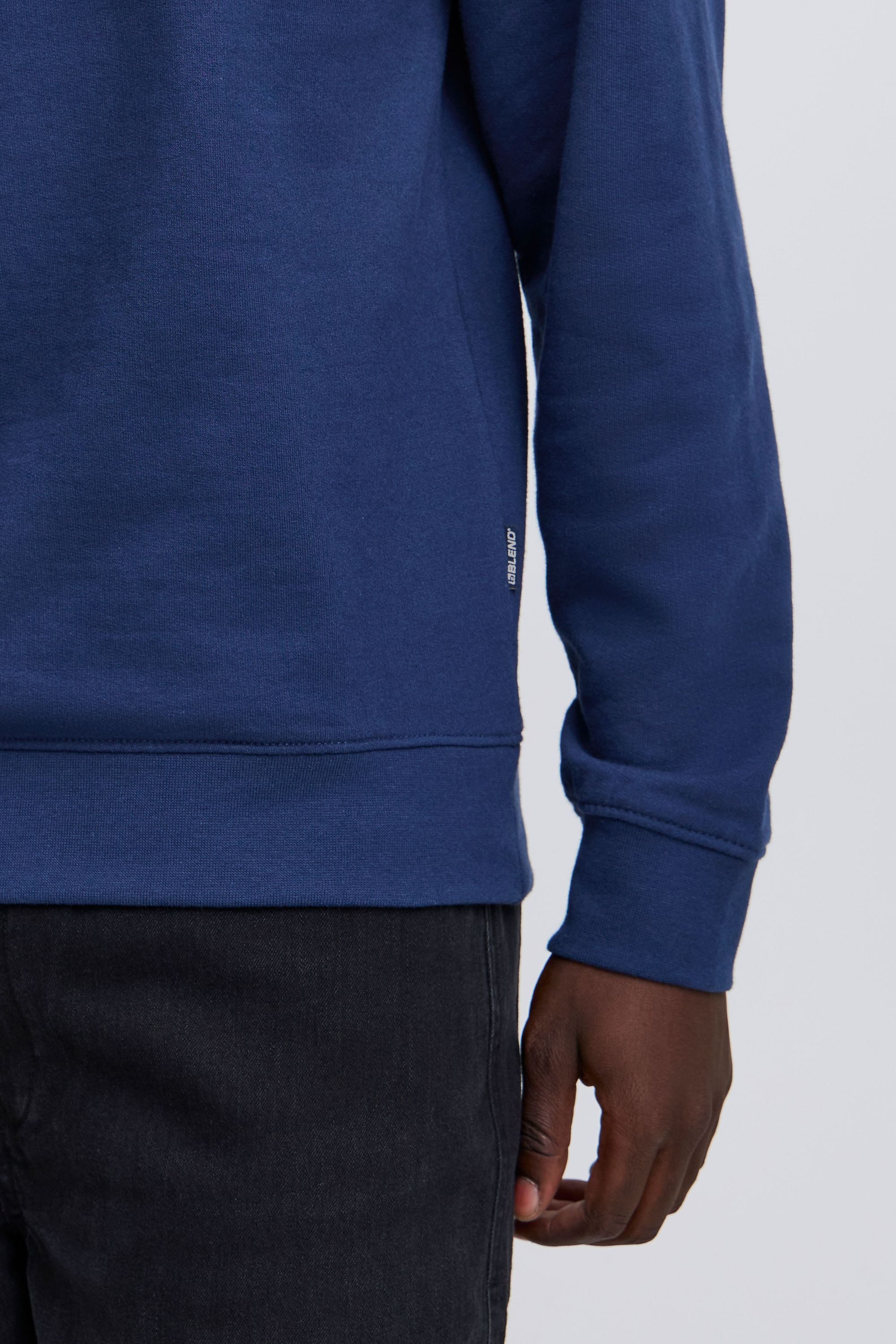 Blend Longpullover BHBrody Klassischer Sweatpullover mit Rundhalsausschnitt