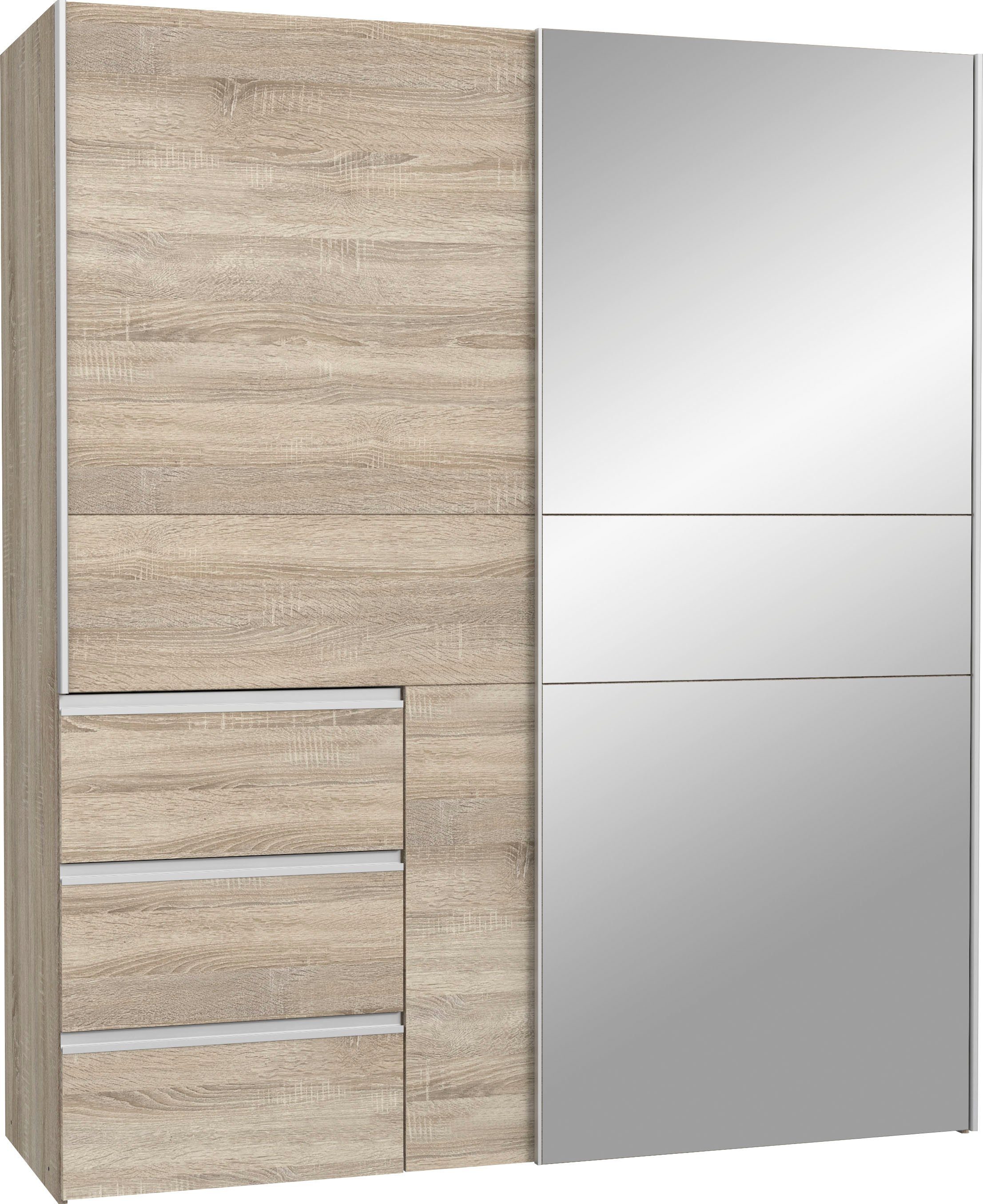 FORTE Schwebetürenschrank Winn2 mit Spiegel und günstig online kaufen