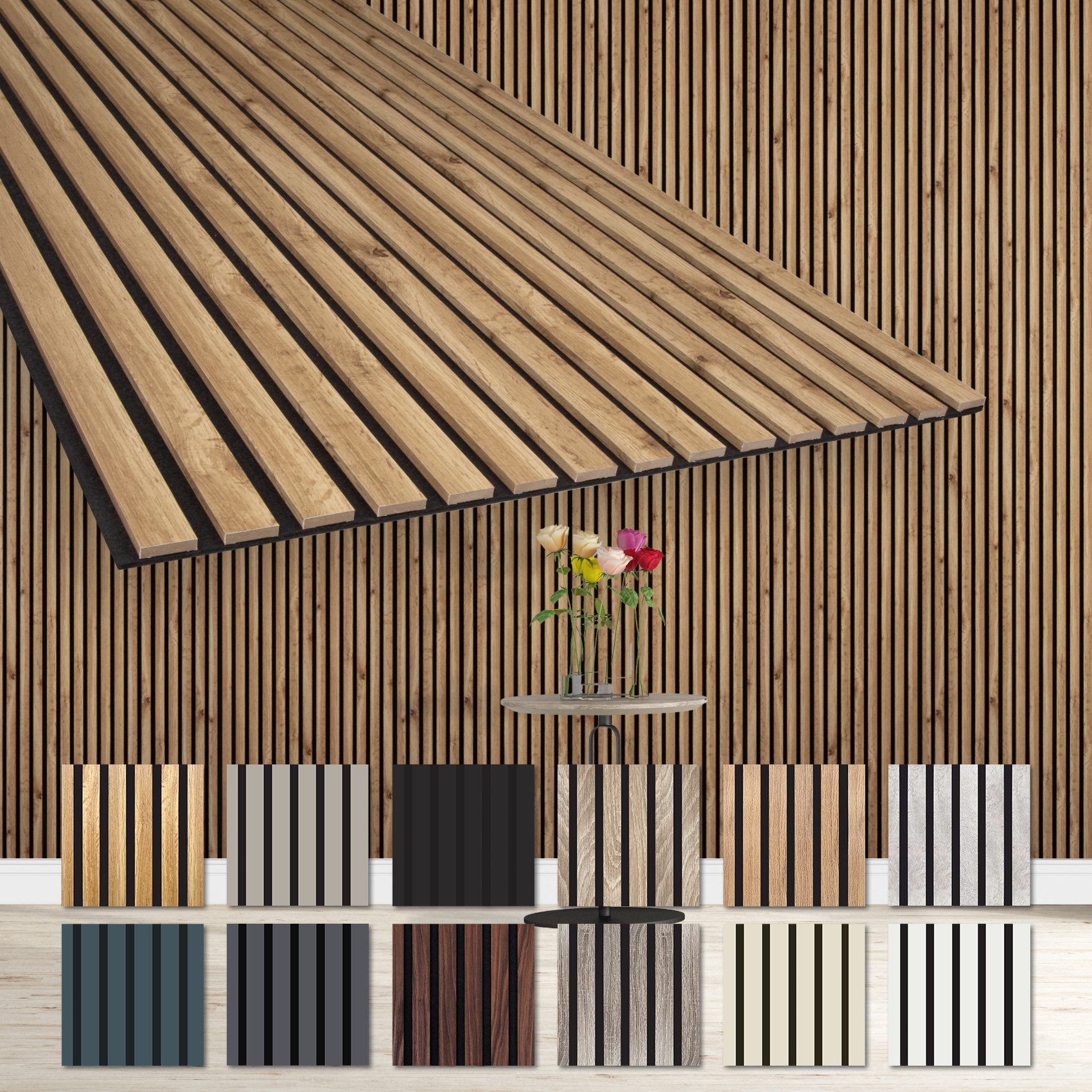 Hexim Wanddekoobjekt AP08 (Akustikpaneele 278x60cm - günstig online kaufen