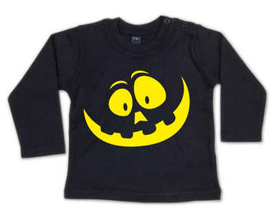 G-graphics Longsleeve Kürbisfratze Baby Sweater, Baby Longsleeve T, mit Print / Aufdruck, Perfekt zu Halloween