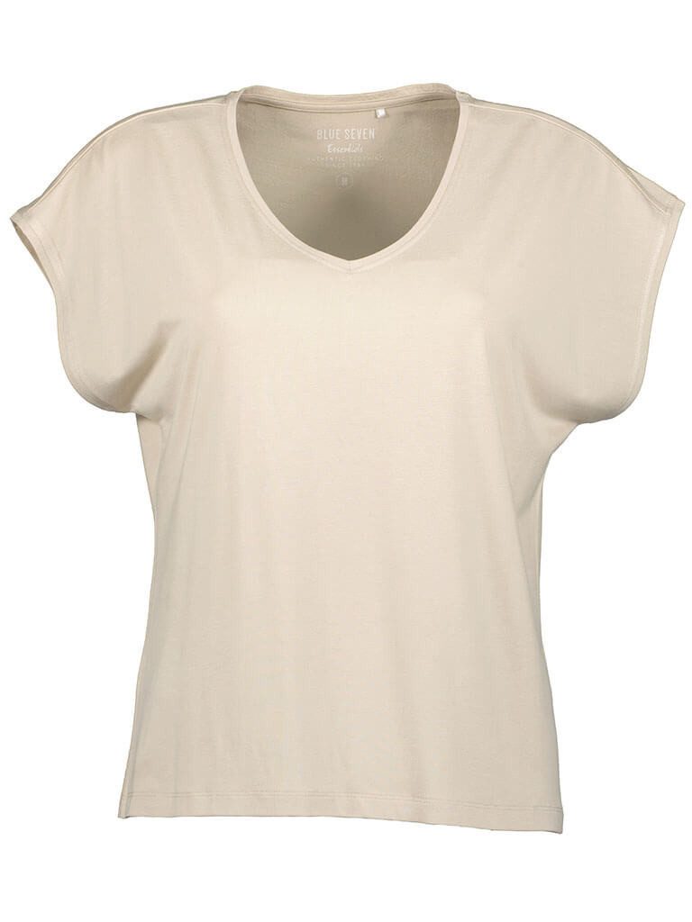Blue Seven T-Shirt Damen Kurzarm-Shirt mit günstig online kaufen
