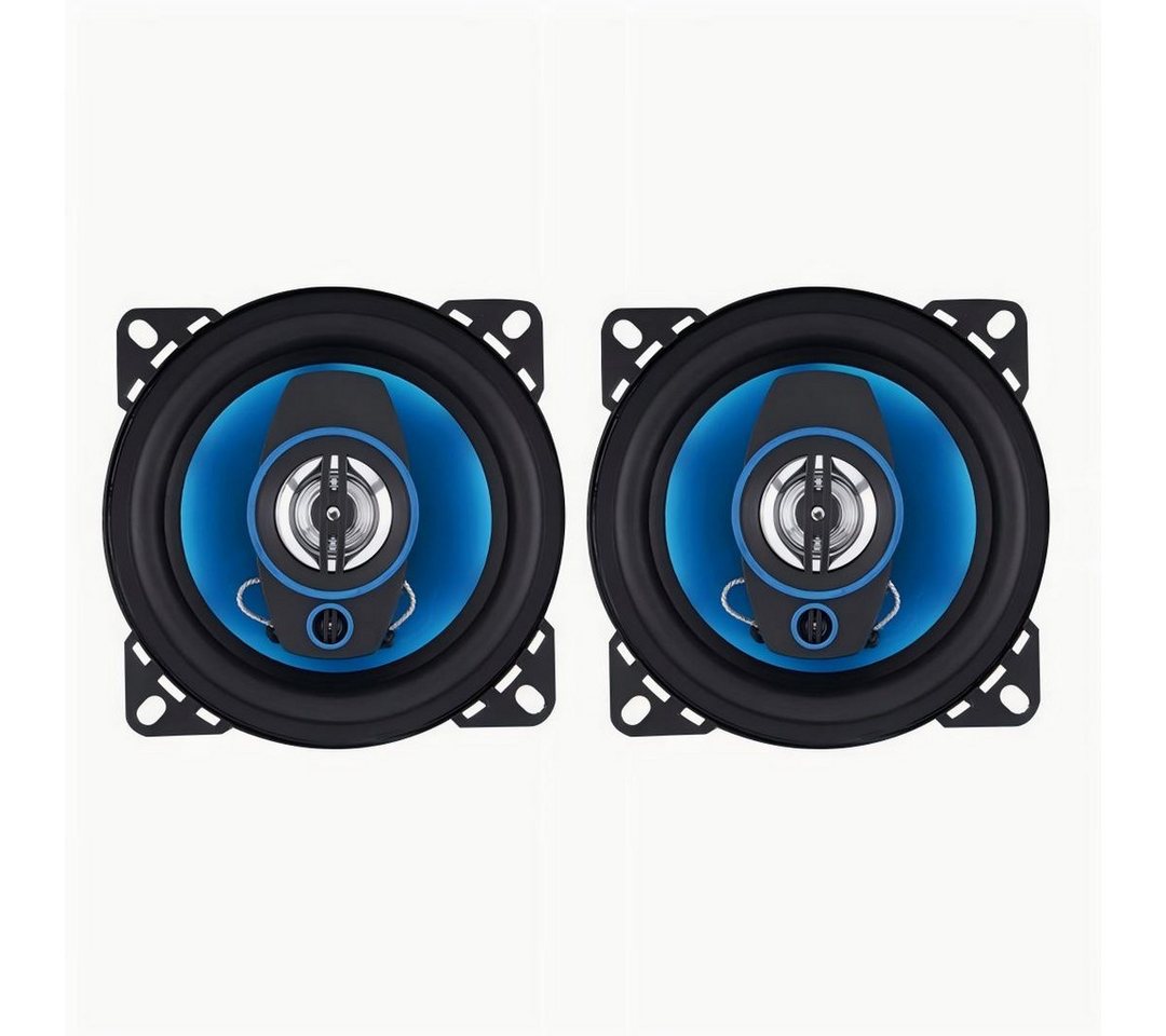 AURIVION 4 Zoll 2-Wege Koaxiallautsprecher 2er Set fürs Auto Auto-Lautsprecher 7,1 (Kompatibel mit allen Netzwerkstandards., 80 W, Autolautsprecher 1071 mit klarem Klang und starkem Bass)