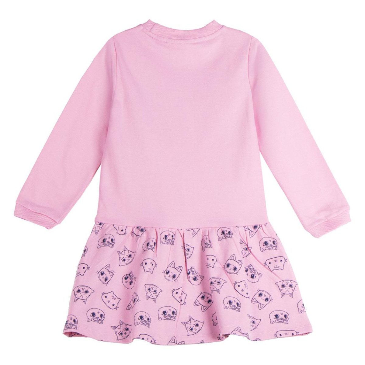 Cerda Jerseykleid Gabby’s Dollhouse Kinder Kleid – French Terry Baumwollmix 240 gsm