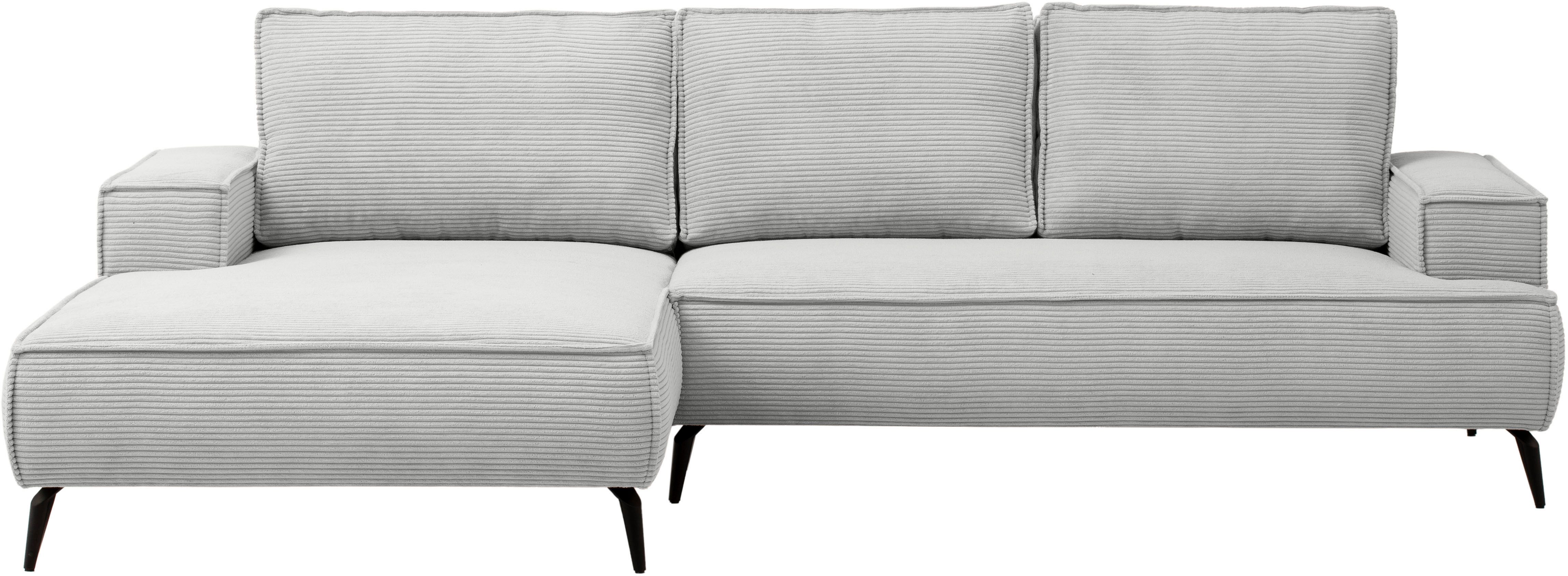 Home affaire Ecksofa TVINNU, L-Form, 275cm, in Cord und Leinenoptik, wahlwe günstig online kaufen
