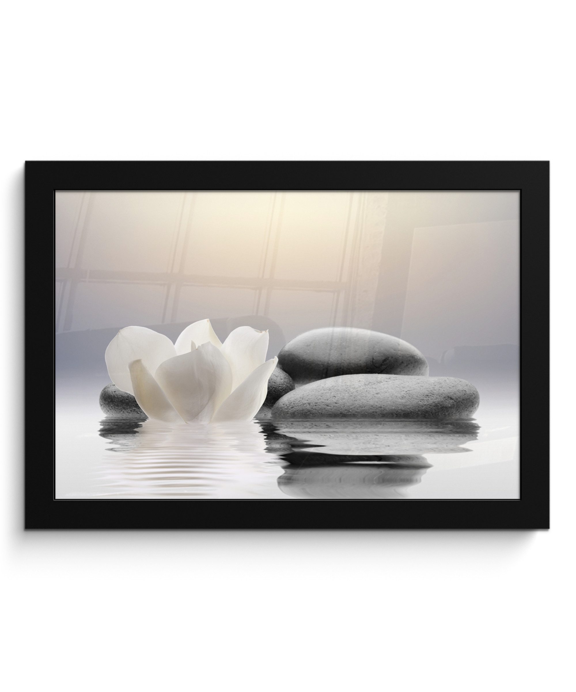 MuchoWow Poster Steine - Lotus - günstig online kaufen