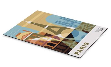 Posterlounge Alu-Dibond-Druck Nigel Sandor, Paris, Digitale Kunst