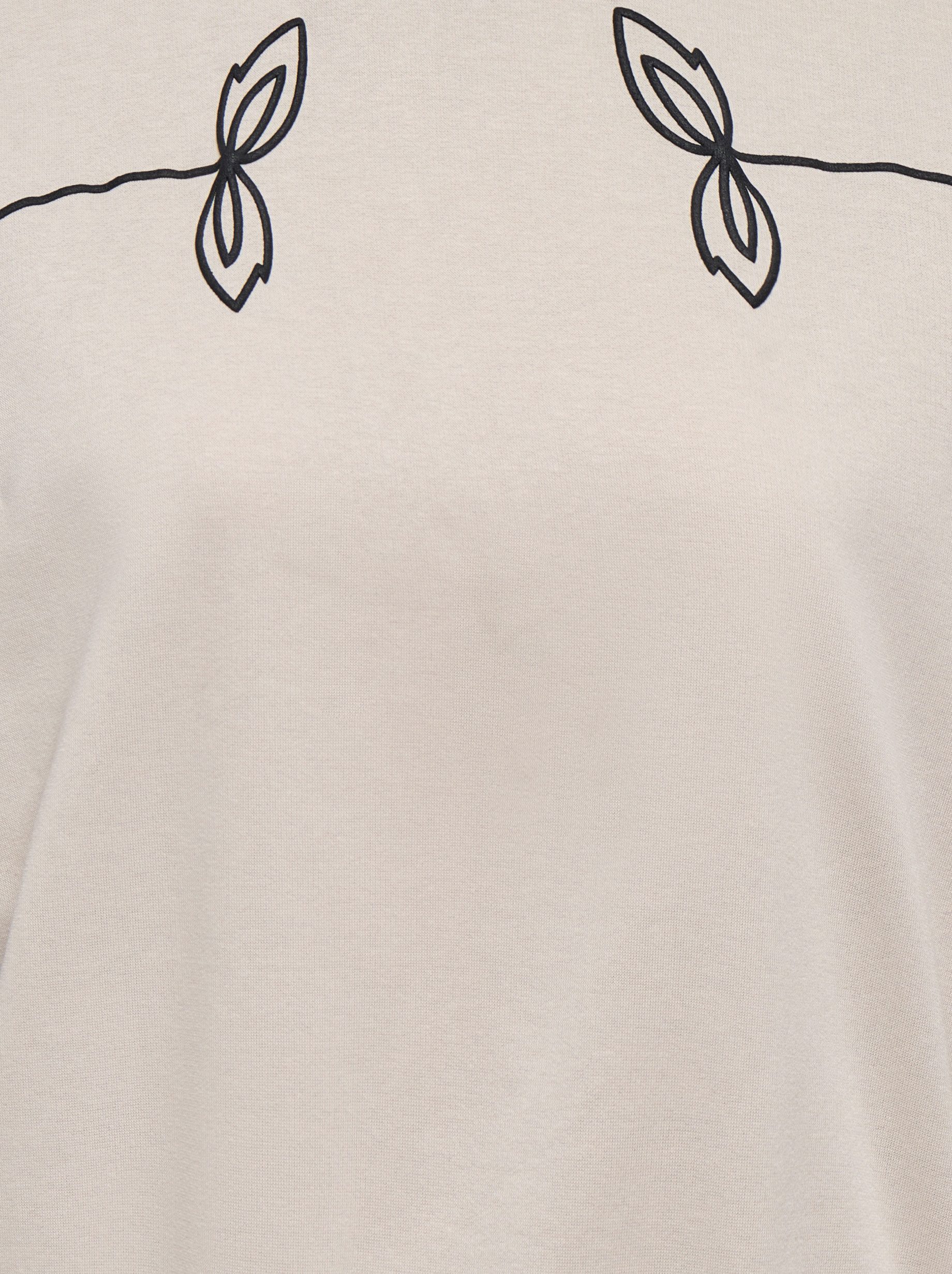 ONLY Sweatshirt ONLBROOKE L/S O-NECK FLOWER SWT Baumwollmischung, regular fit