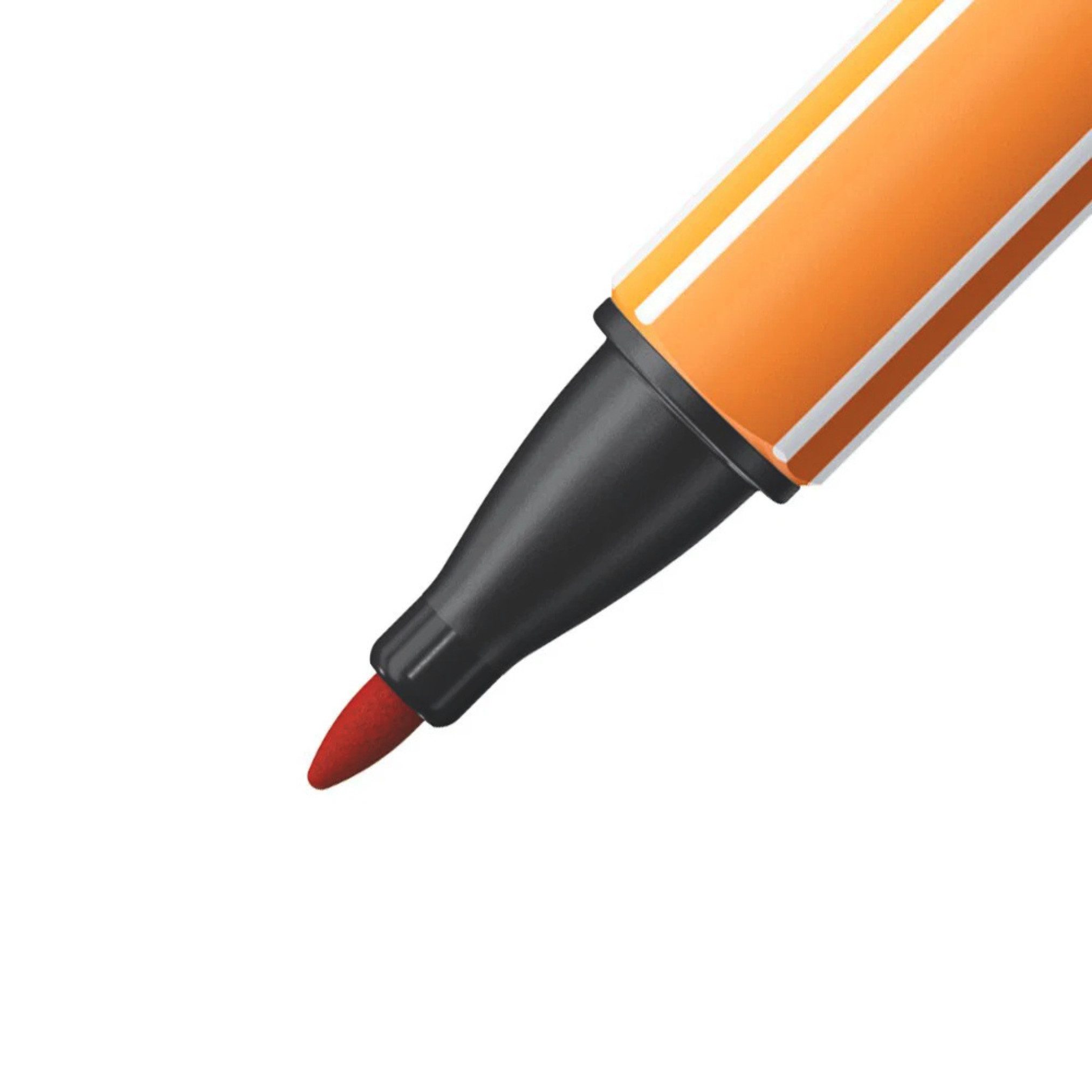 STABILO Faserstift Faserschreiber GREENpoint®, 0,8 mm, rot STABILO 6088/40, (1-tlg)