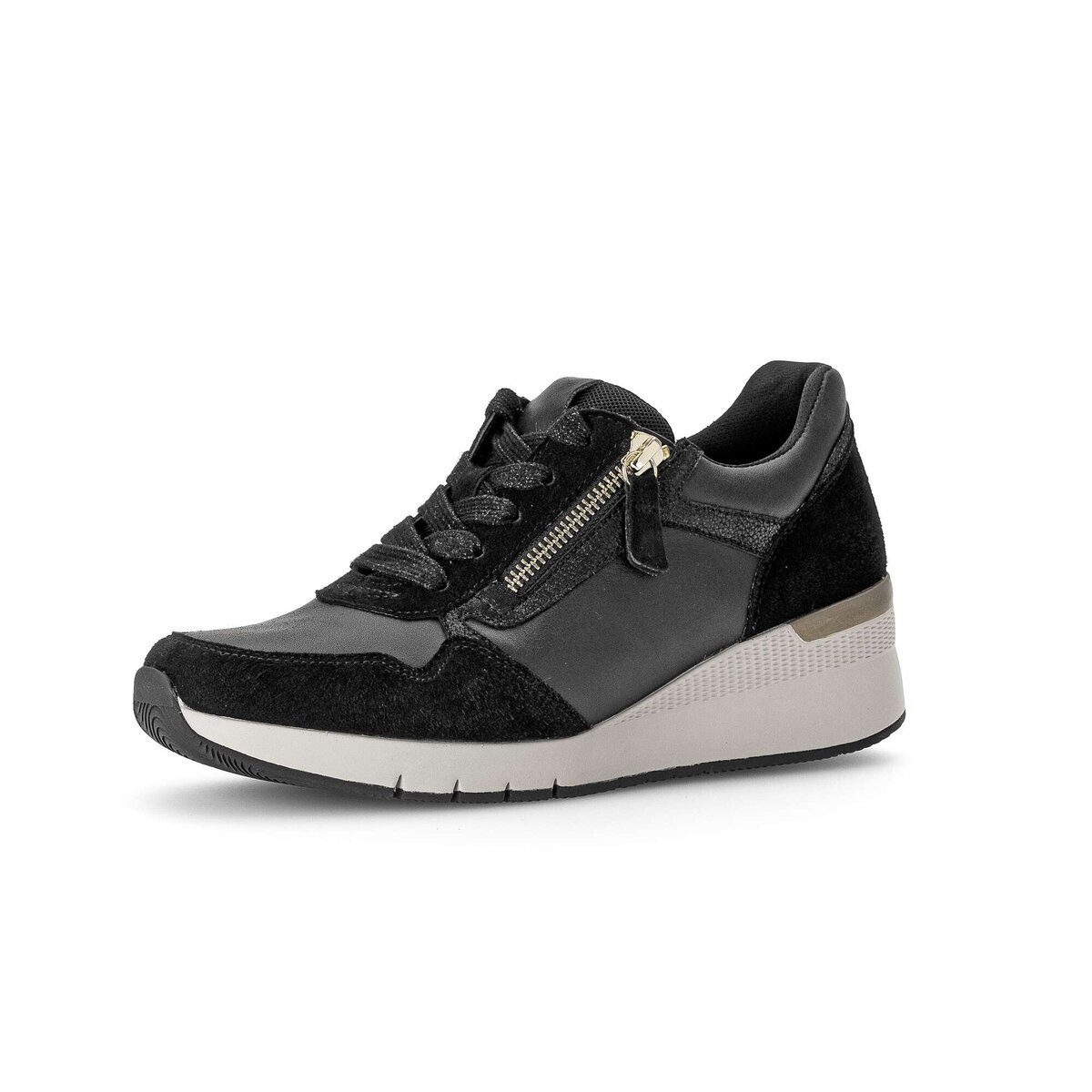 Gabor Sneaker low Materialmix Leder Sneaker günstig online kaufen