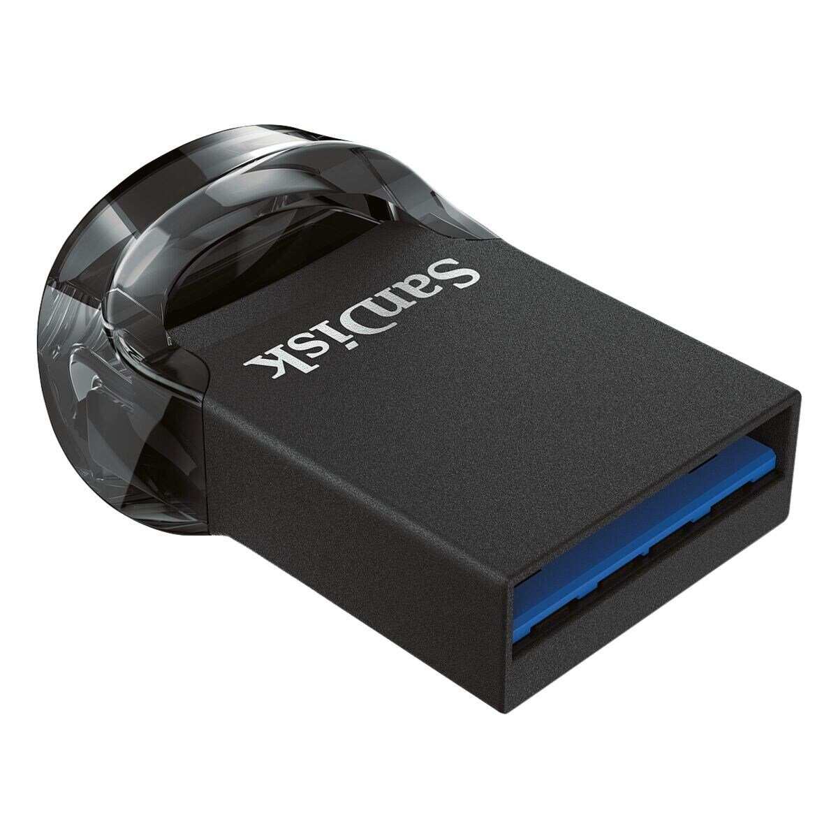 Sandisk Ultra Fit USB-Stick (Lesegeschwindigkeit 130 MB/s, mit  Passwortschutz)