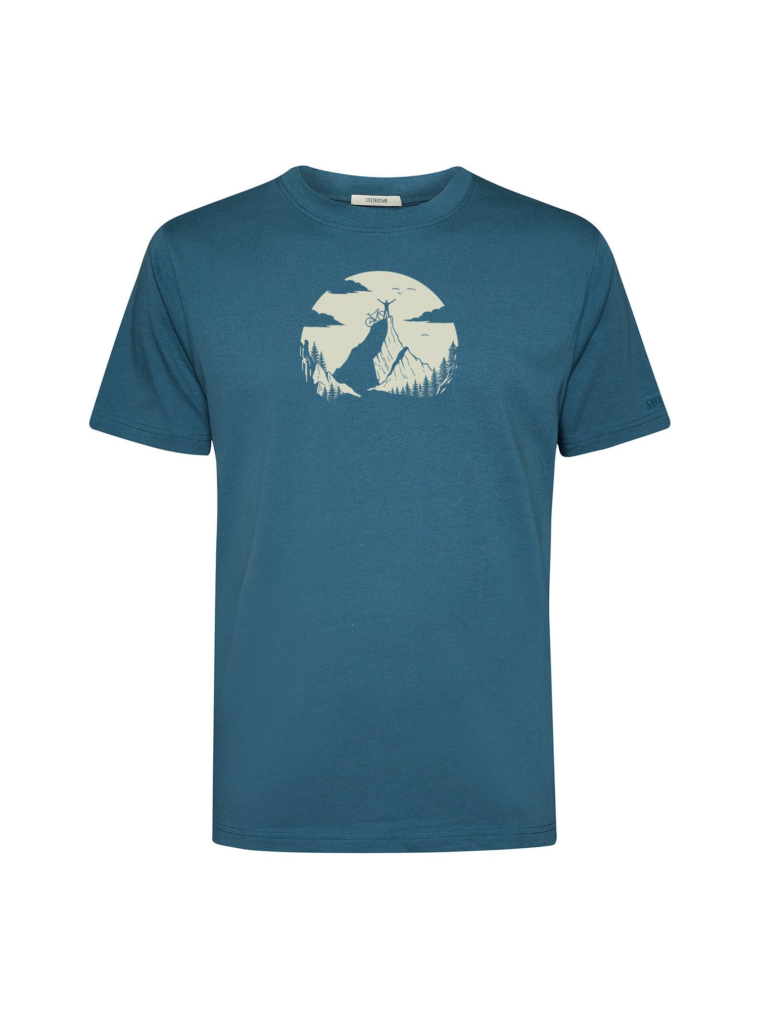 T-Shirt Fusion Nature Clouds Ride Motiv Natur