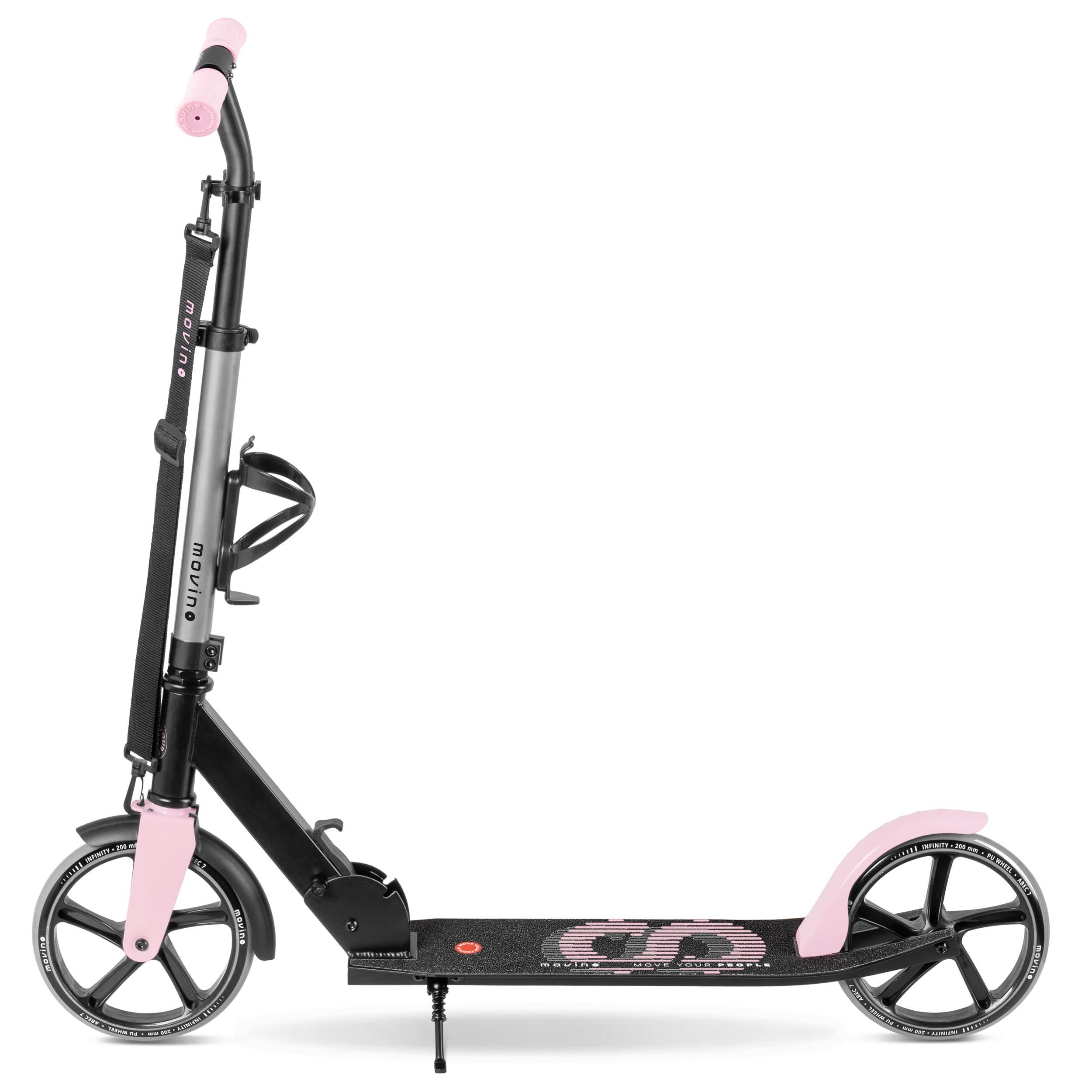 Movino Cityroller MOVINO INFINITY für Kinder & Jugendliche 200 mm klappbar leicht 3,5 kg – Bild 4 von 5
