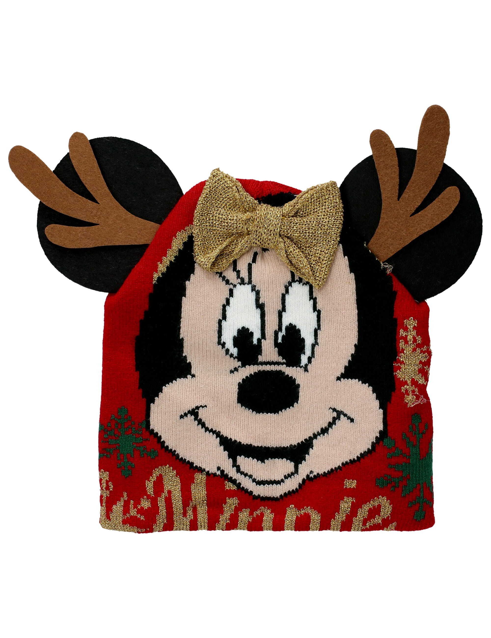 Disney Erstlingsmütze Mütze Minnie Mouse (Mütze, 1-St., einzel) Mütze rot