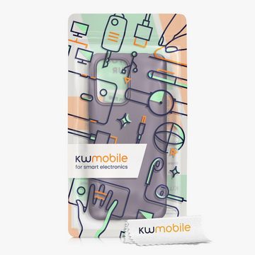 kwmobile Handyhülle Case für Xiaomi Poco X4 GT, Hülle Silikon metallisch schimmernd - Handyhülle Cover