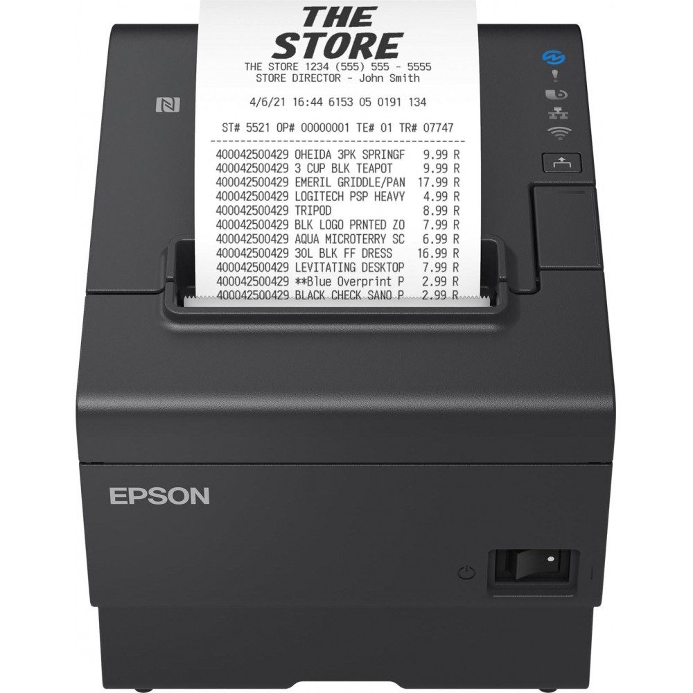 Epson C31CJ57112A0 TM-T88VII UK Thermo-Quittungsdrucker Schwarz Multifunktionsdrucker