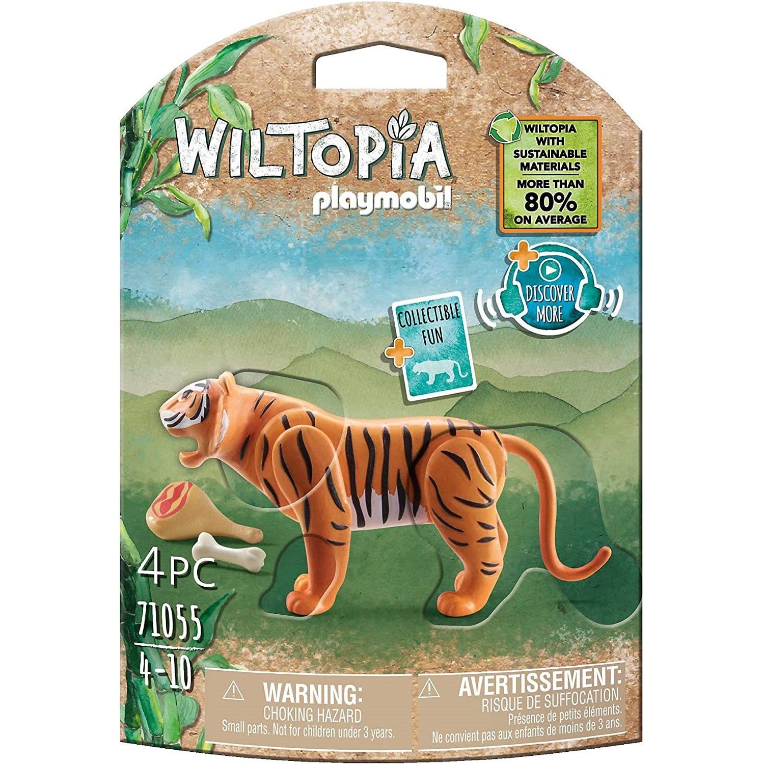 Playmobil® 71055 Wiltopia Tiger Konstruktions-Spielset günstig online kaufen