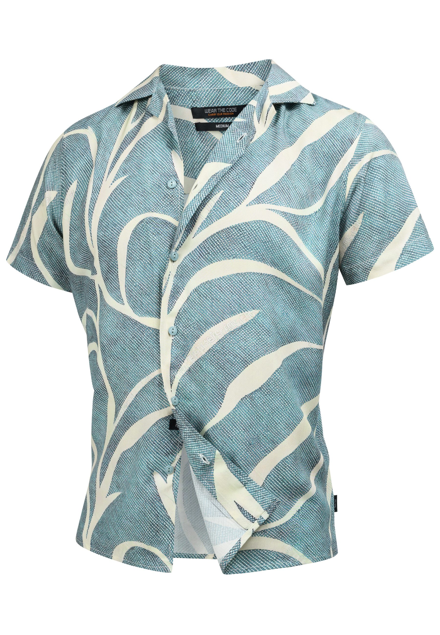 Indicode Kurzarmhemd Herren INMilky Herrenhemd Kurzarm aus angenehm kühlend günstig online kaufen