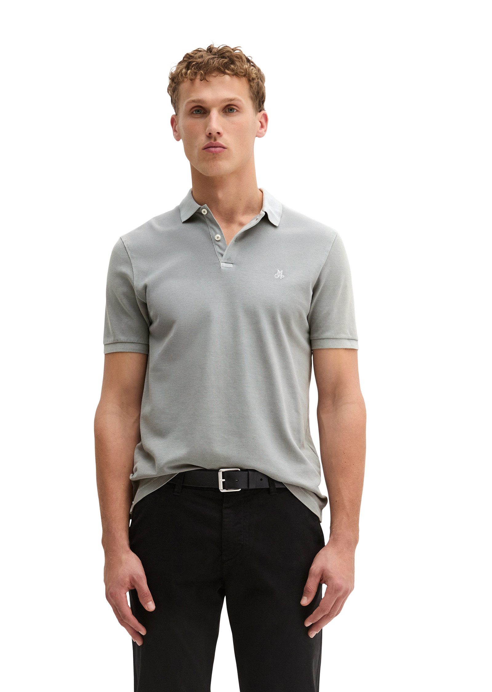 Marc O'Polo Poloshirt aus Organic Cotton-Stretch