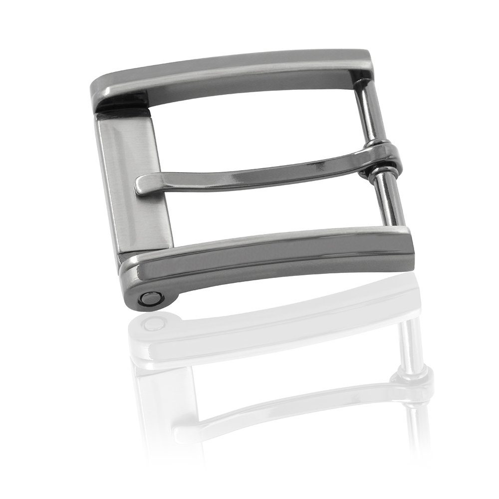 Gürtelschnalle 35mm Zink Schwarz - Buckle Clever - 312807530020